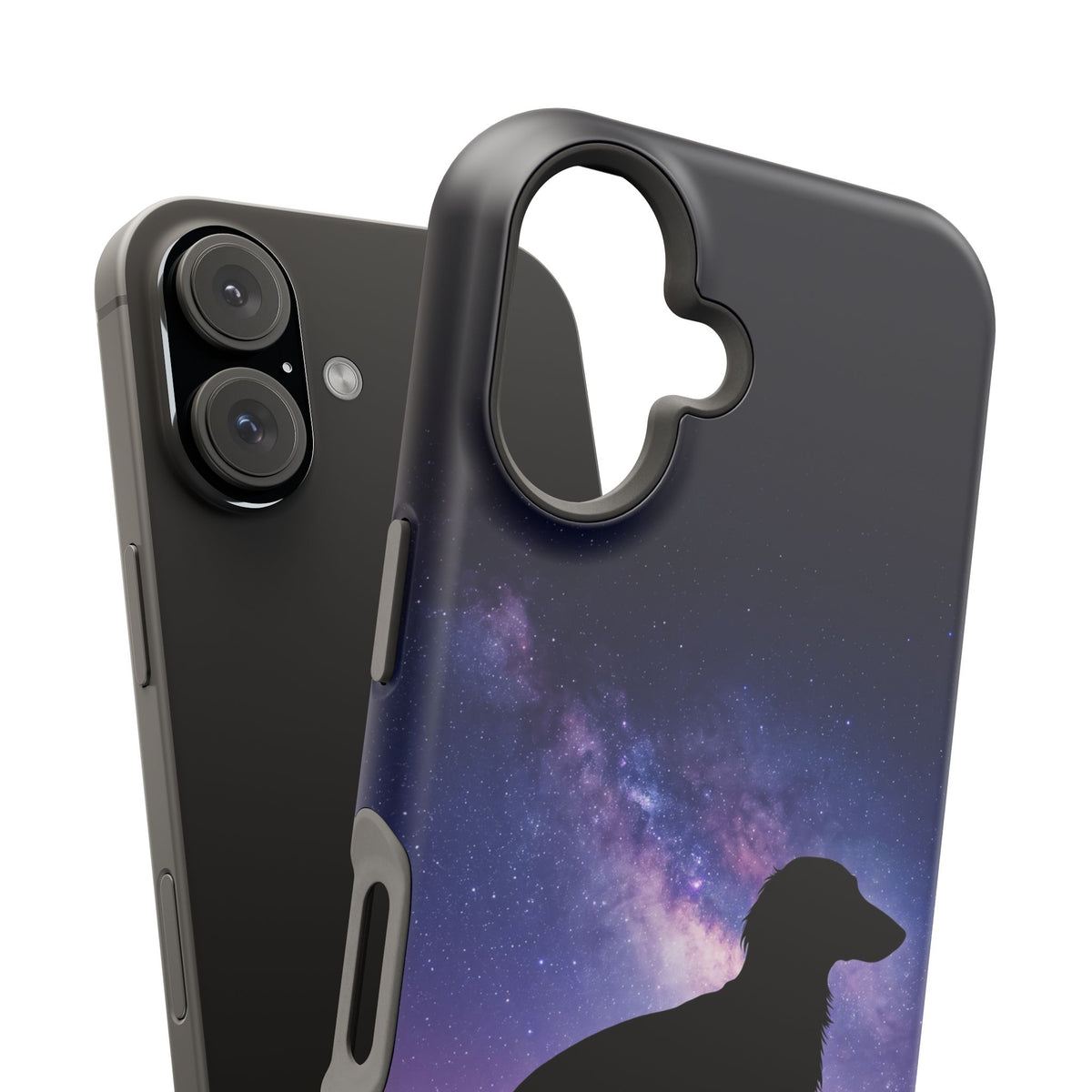 Personalized Dachshund Starry Night Phone Case — Wireless Charging Cover