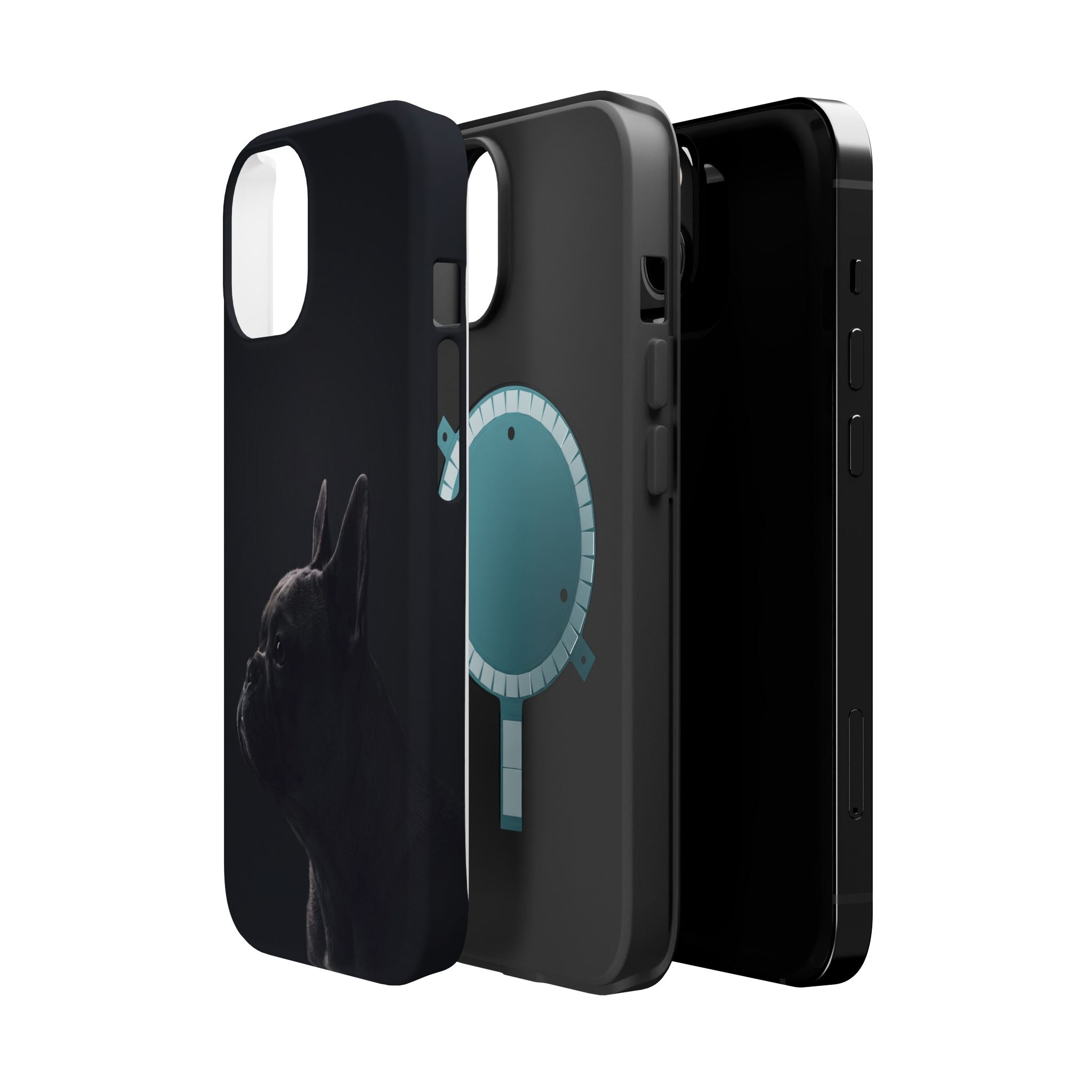 French Bulldog Phone Case — Impact-Resistant Wireless Charging Cover