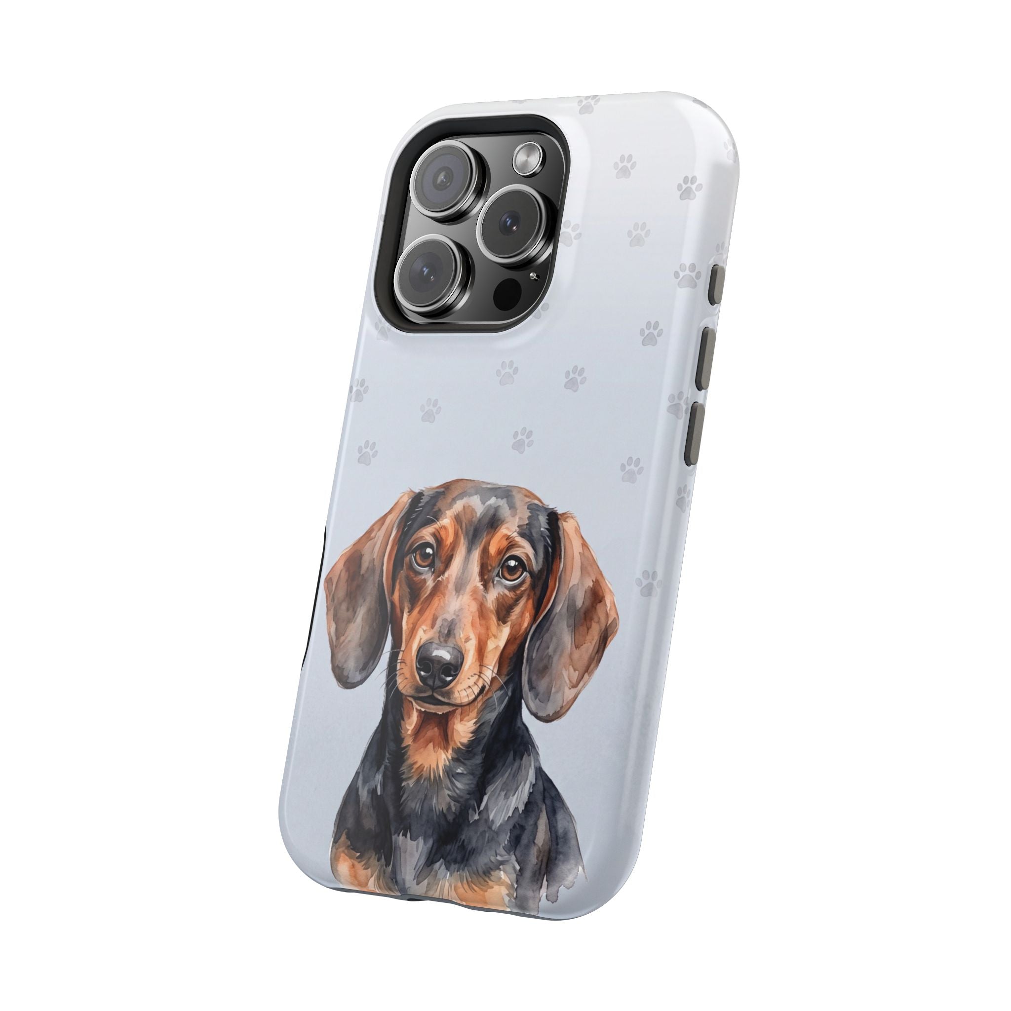Dachshund Phone Case — Impact-Resistant Wireless Charging Cover