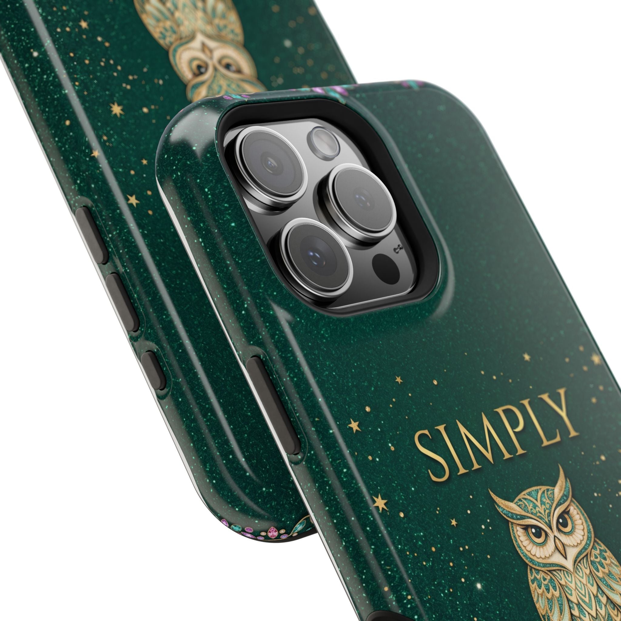 Simply The Best Wise Owl Phone Case — Wireless Charging Cover