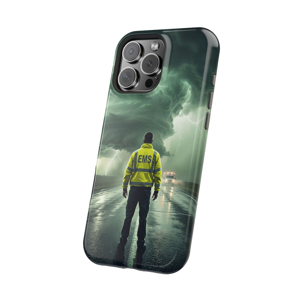 EMS Green Storm Phone Case — Magnetic Wireless Charging Cover