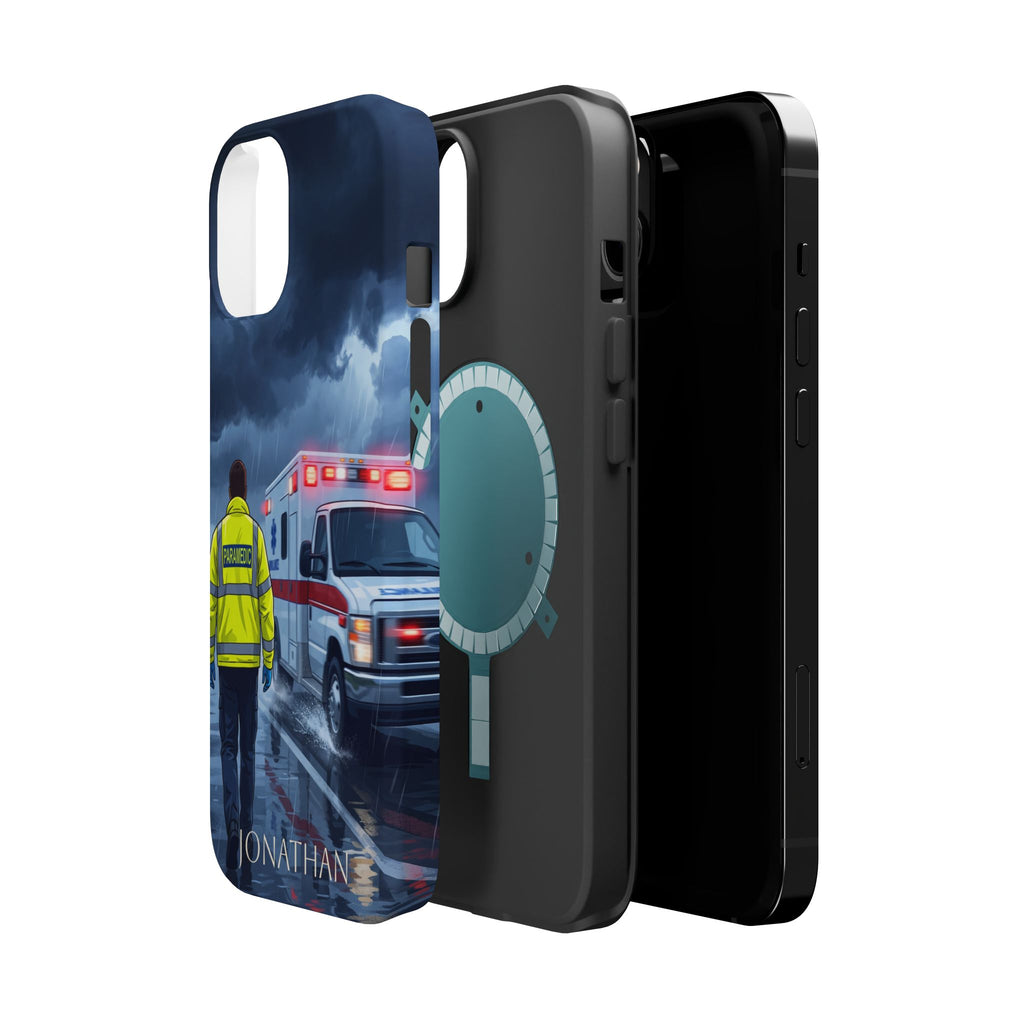 Personalized EMS Storm Phone Case — Wireless Charging Cover