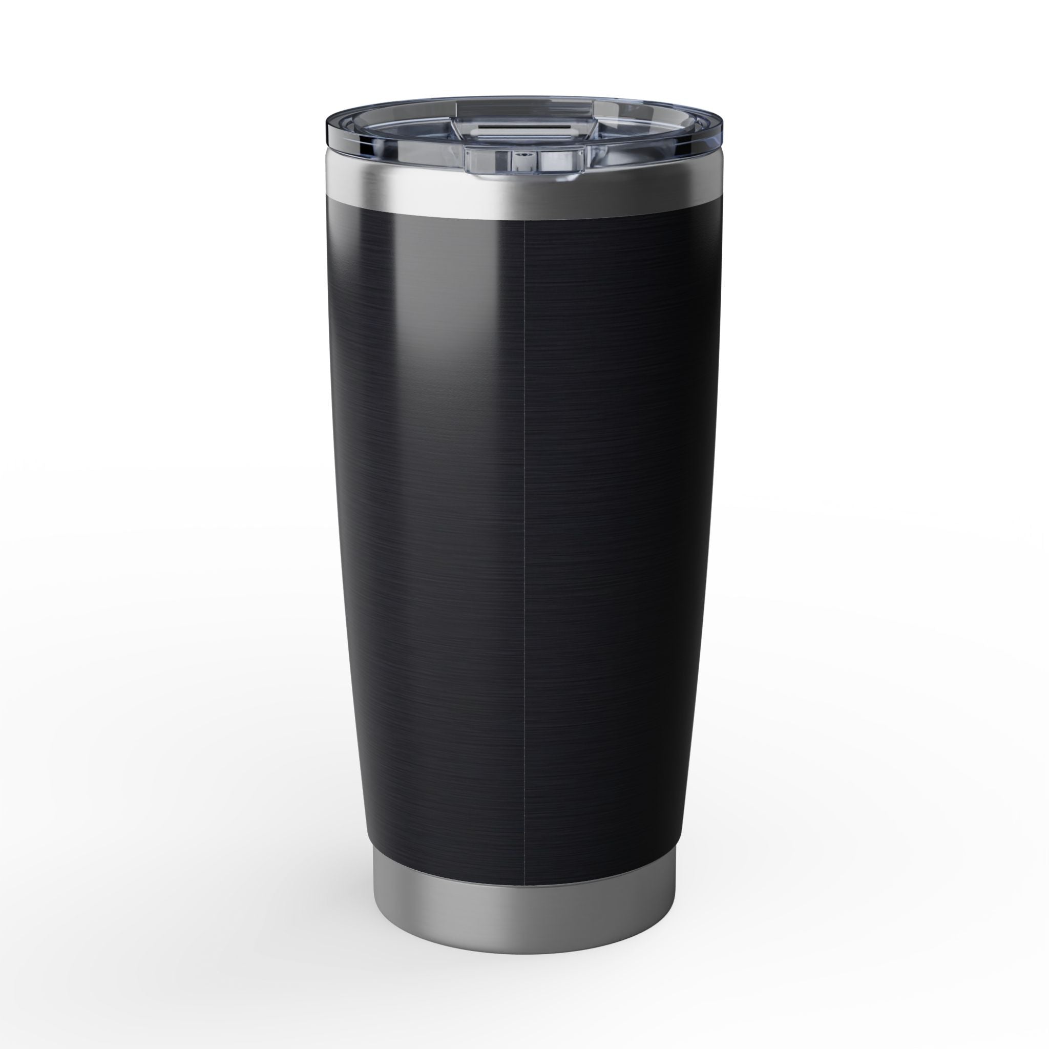 Plumber Dad Tumbler – "Wrenches & Bourbon" Charcoal Crest Design 20 oz