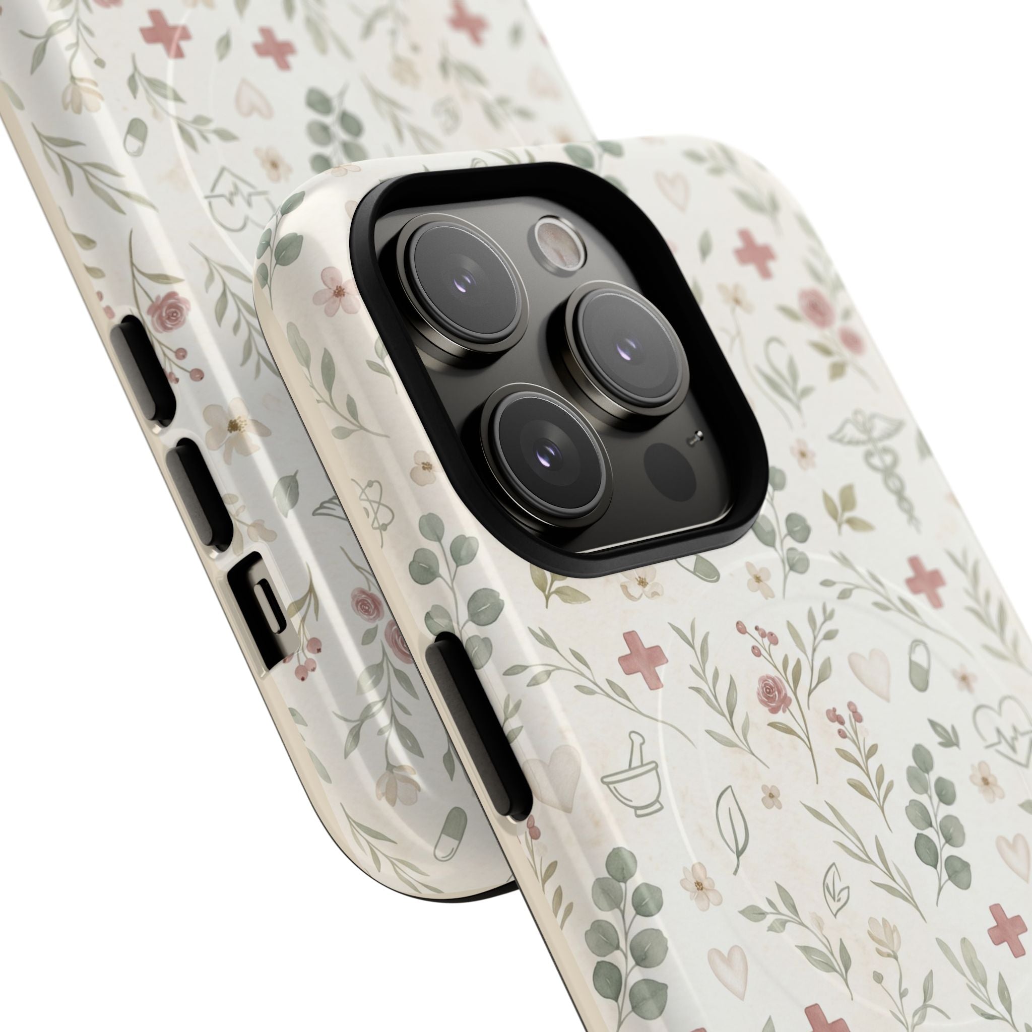 Floral Watercolor Phone Case – Botanical Print Case for iPhone