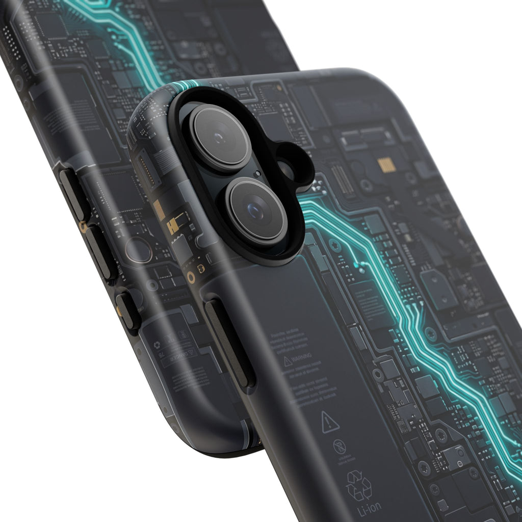 Electrician Cyan Circuit Phone Case - Samsung & iPhone Series