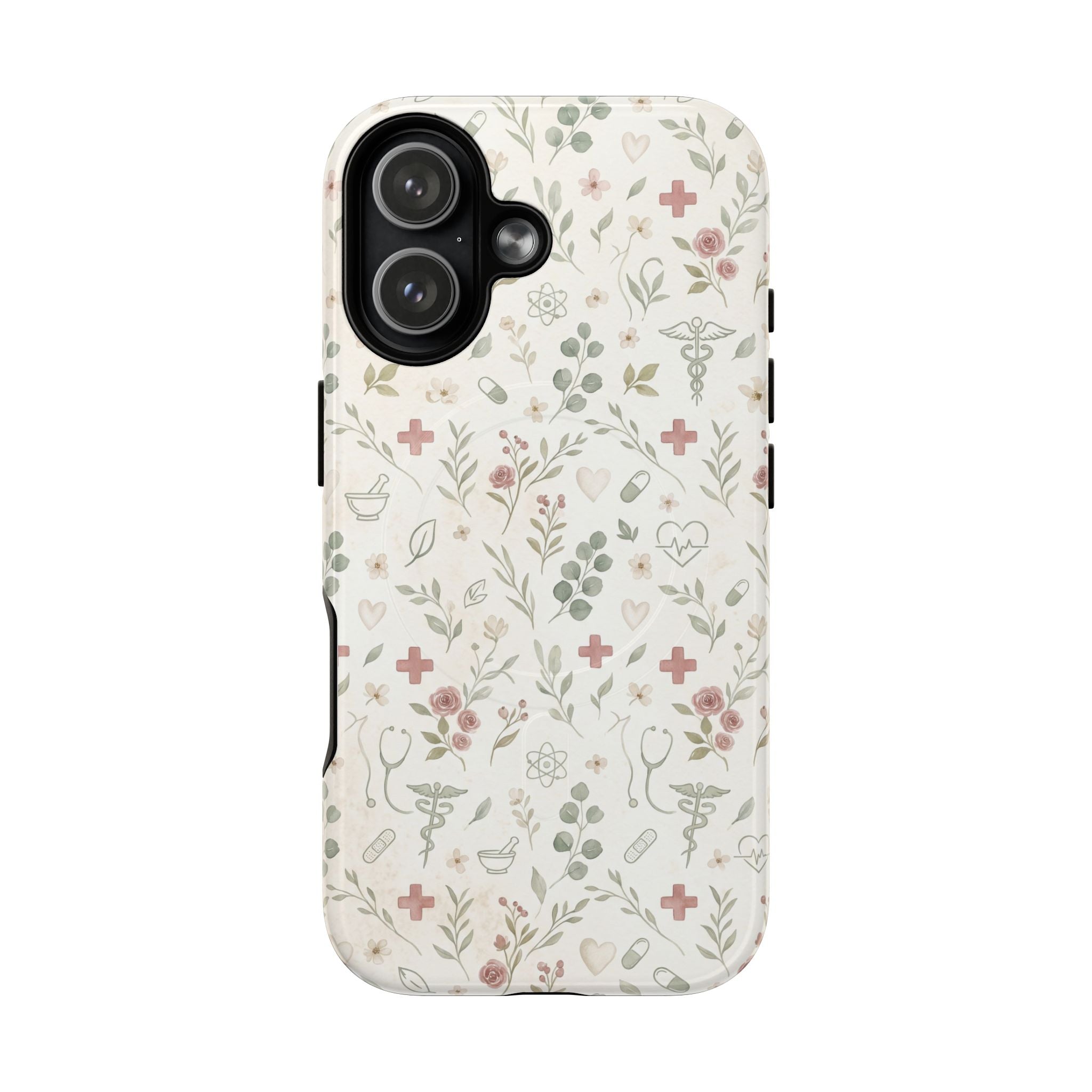Floral Watercolor Phone Case – Botanical Print Case for iPhone