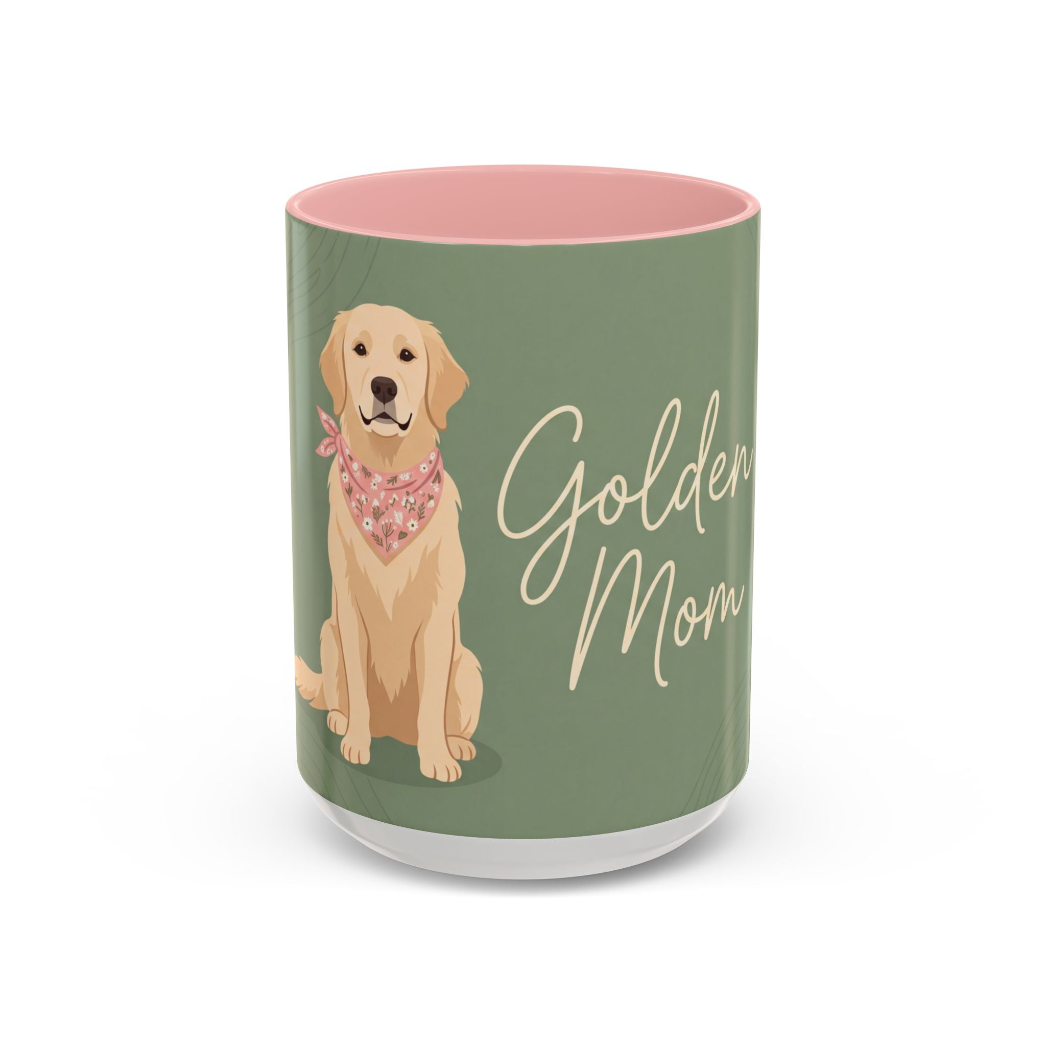Golden Mom Mug | Golden Retriever Lover Gift | Cute Dog Mom Coffee Mug