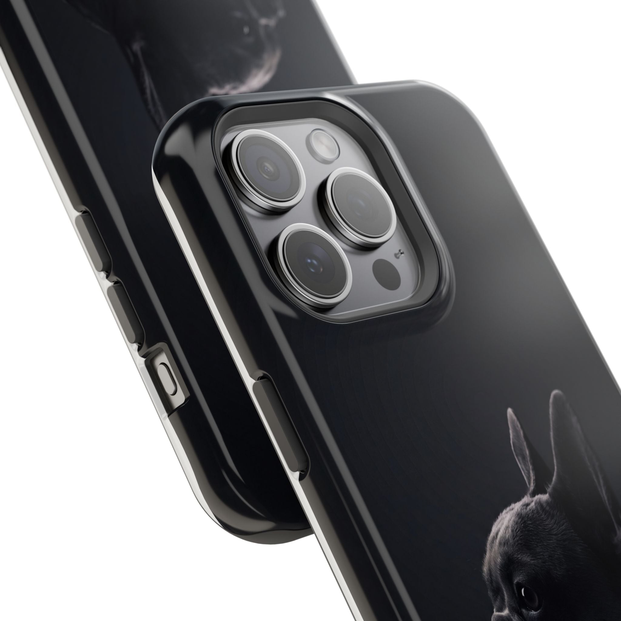 French Bulldog Phone Case — Impact-Resistant Wireless Charging Cover
