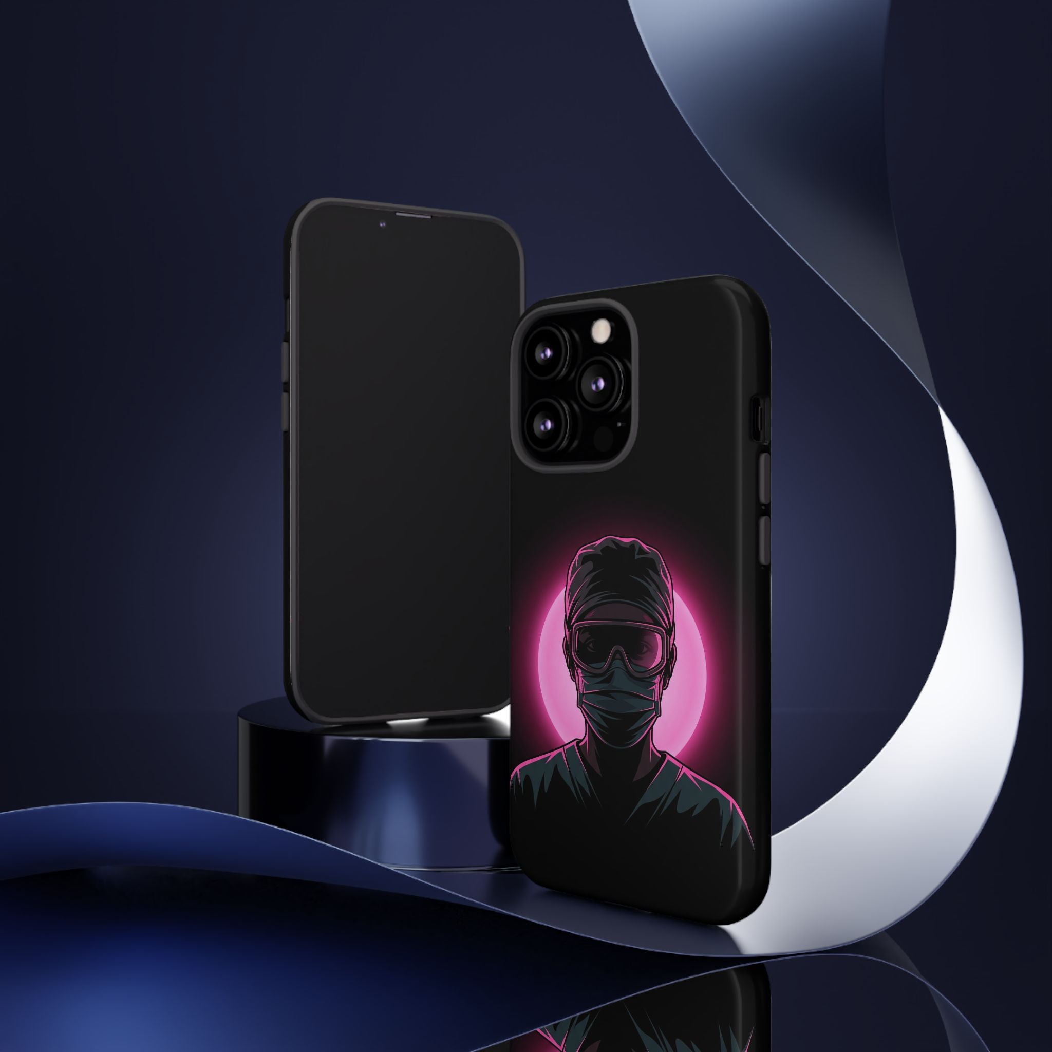 Nurse Neon Silhouette Phone Case - Samsung & iPhone Series