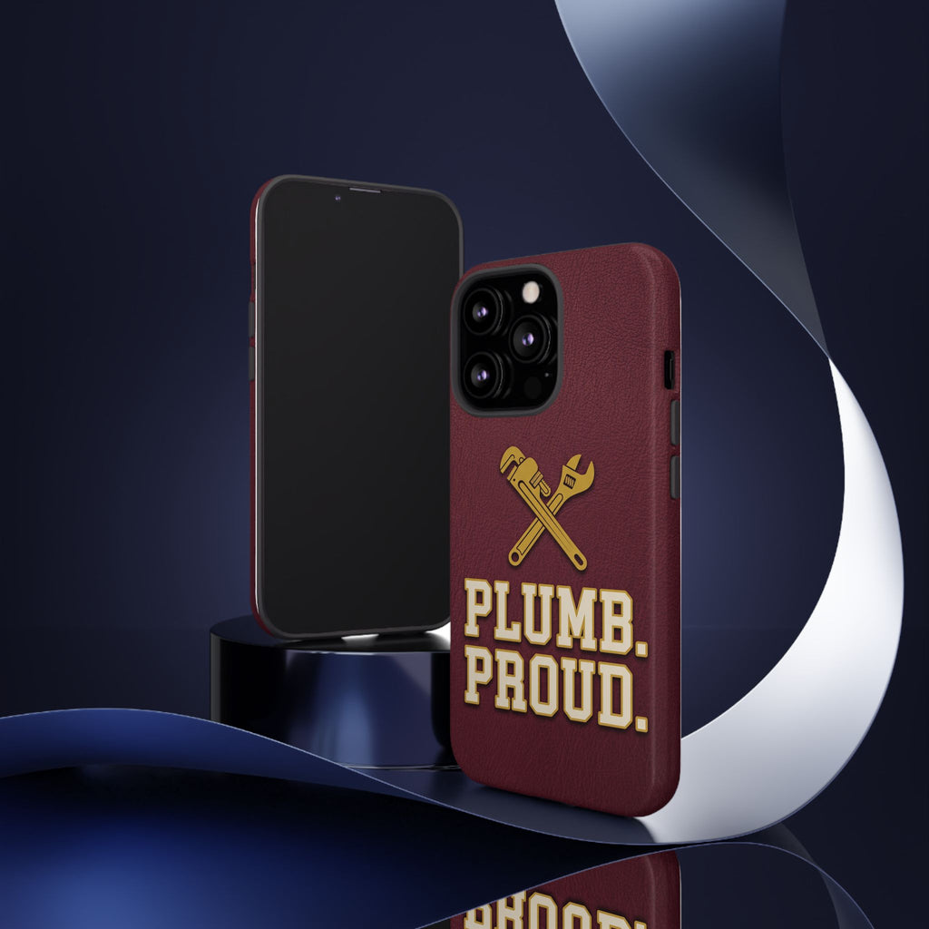 Plumb. Proud. Varsity Print Phone Case - Samsung & iPhone Series