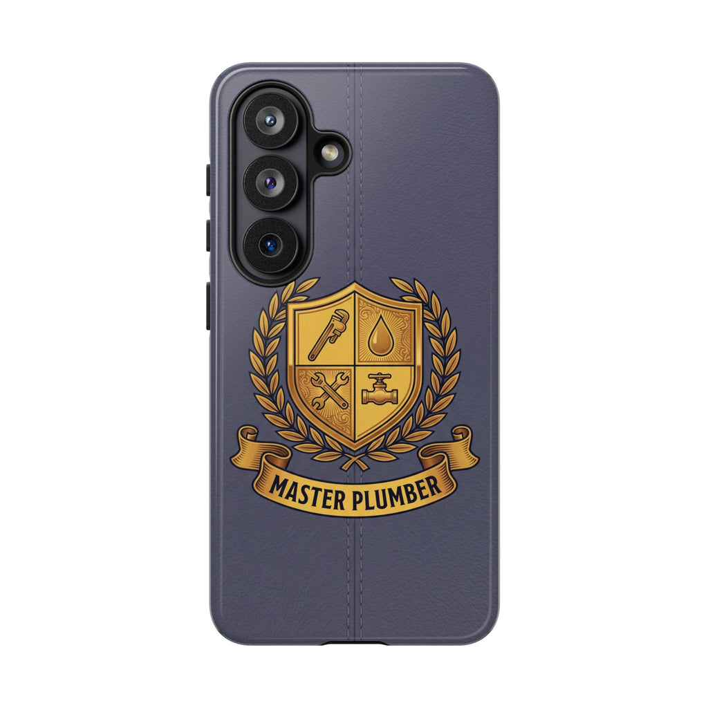 Master Plumber Slate Crest Phone Case - Samsung & iPhone Series