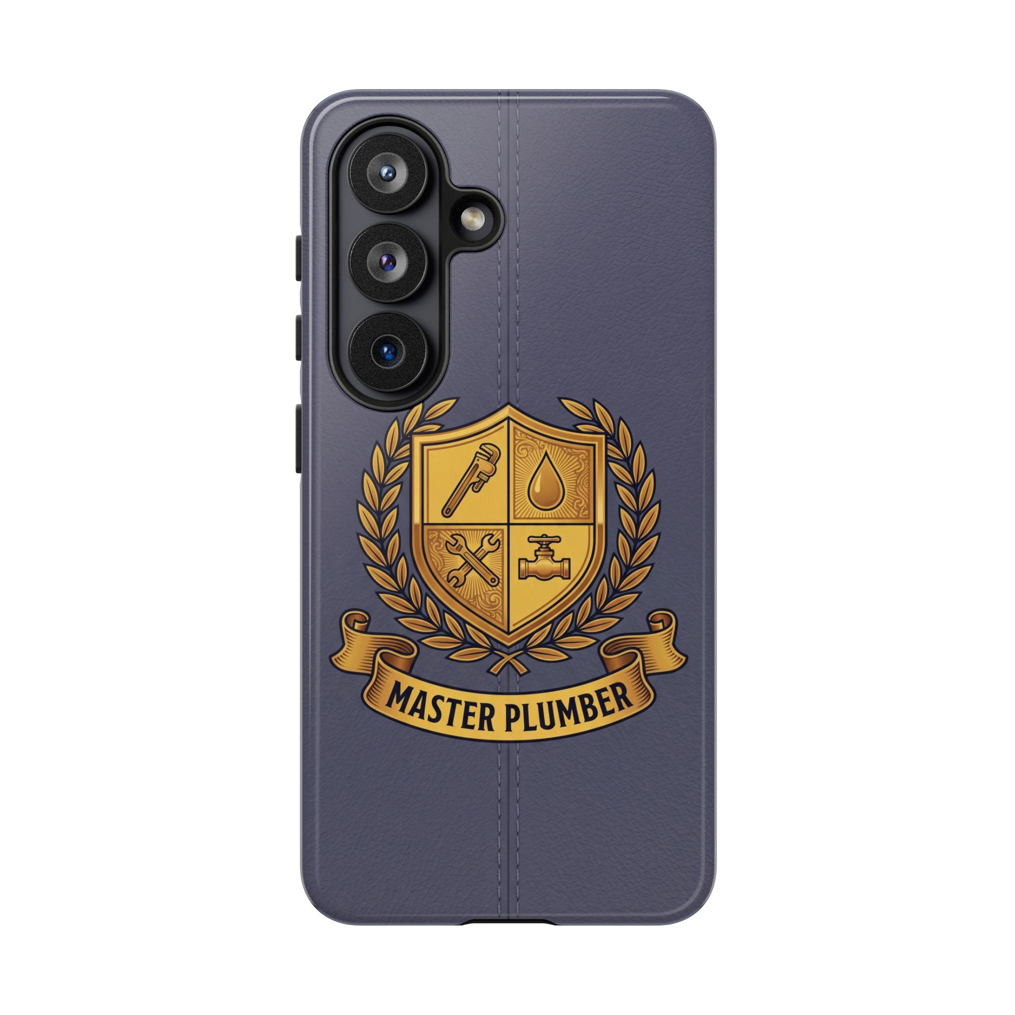 Master Plumber Slate Crest Phone Case - Samsung & iPhone Series