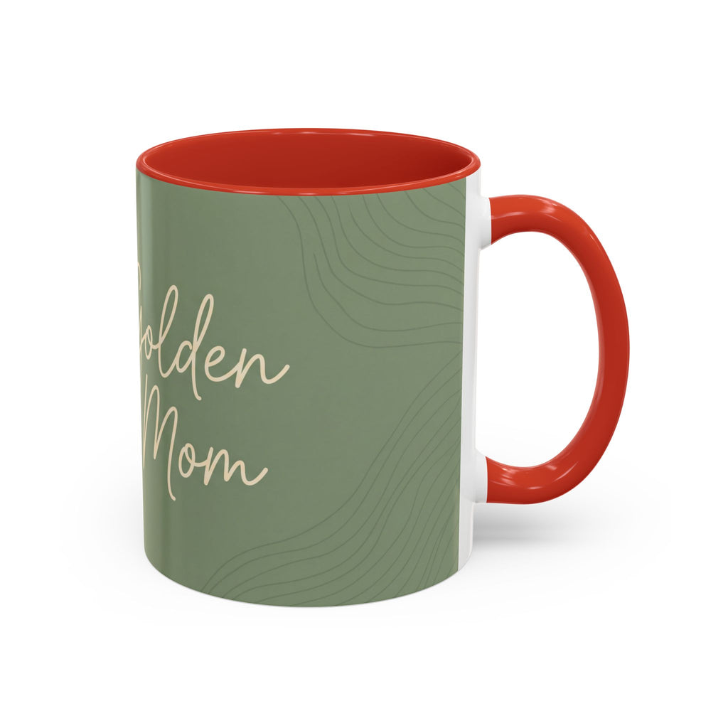 Golden Mom Mug | Golden Retriever Lover Gift | Cute Dog Mom Coffee Mug
