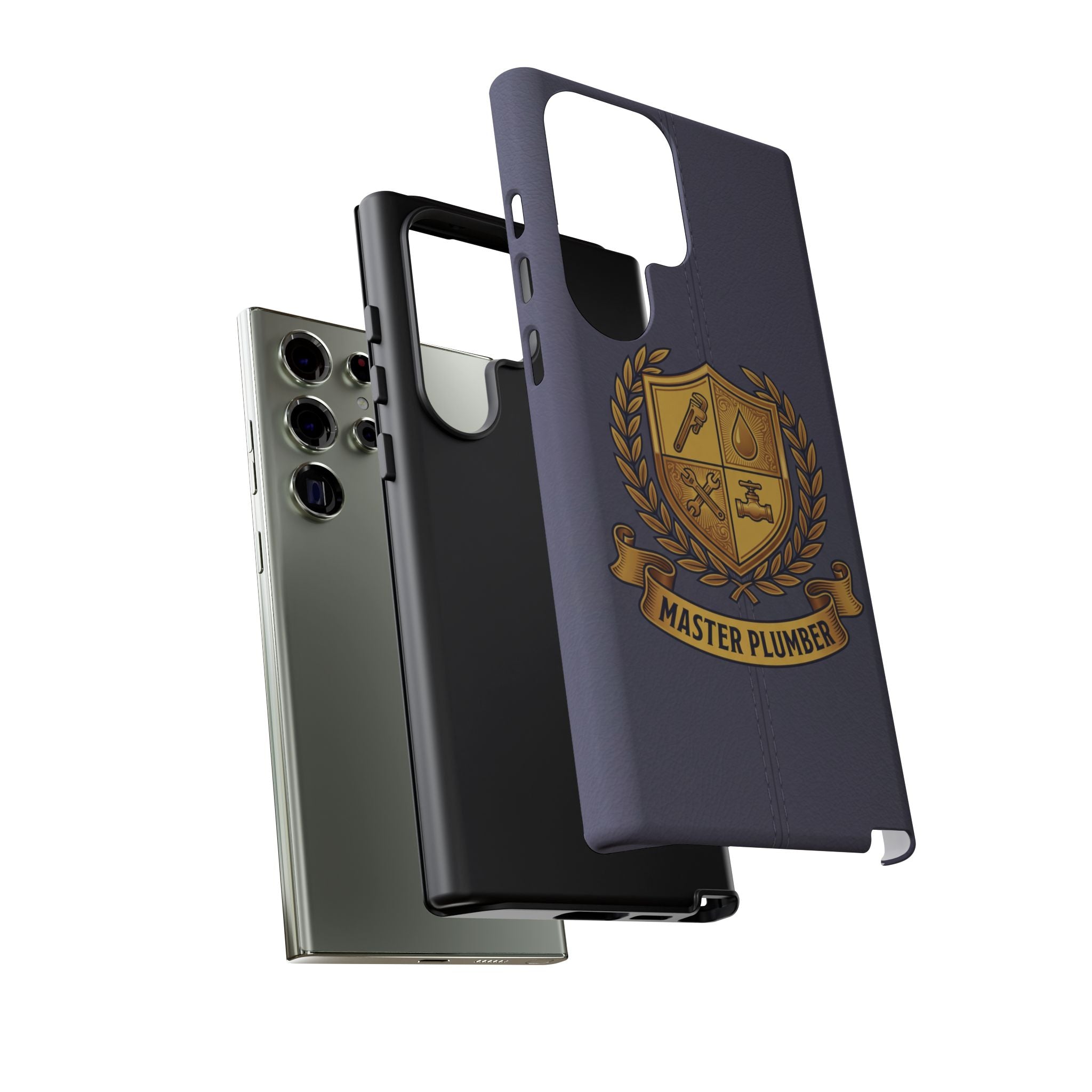 Master Plumber Slate Crest Phone Case - Samsung & iPhone Series