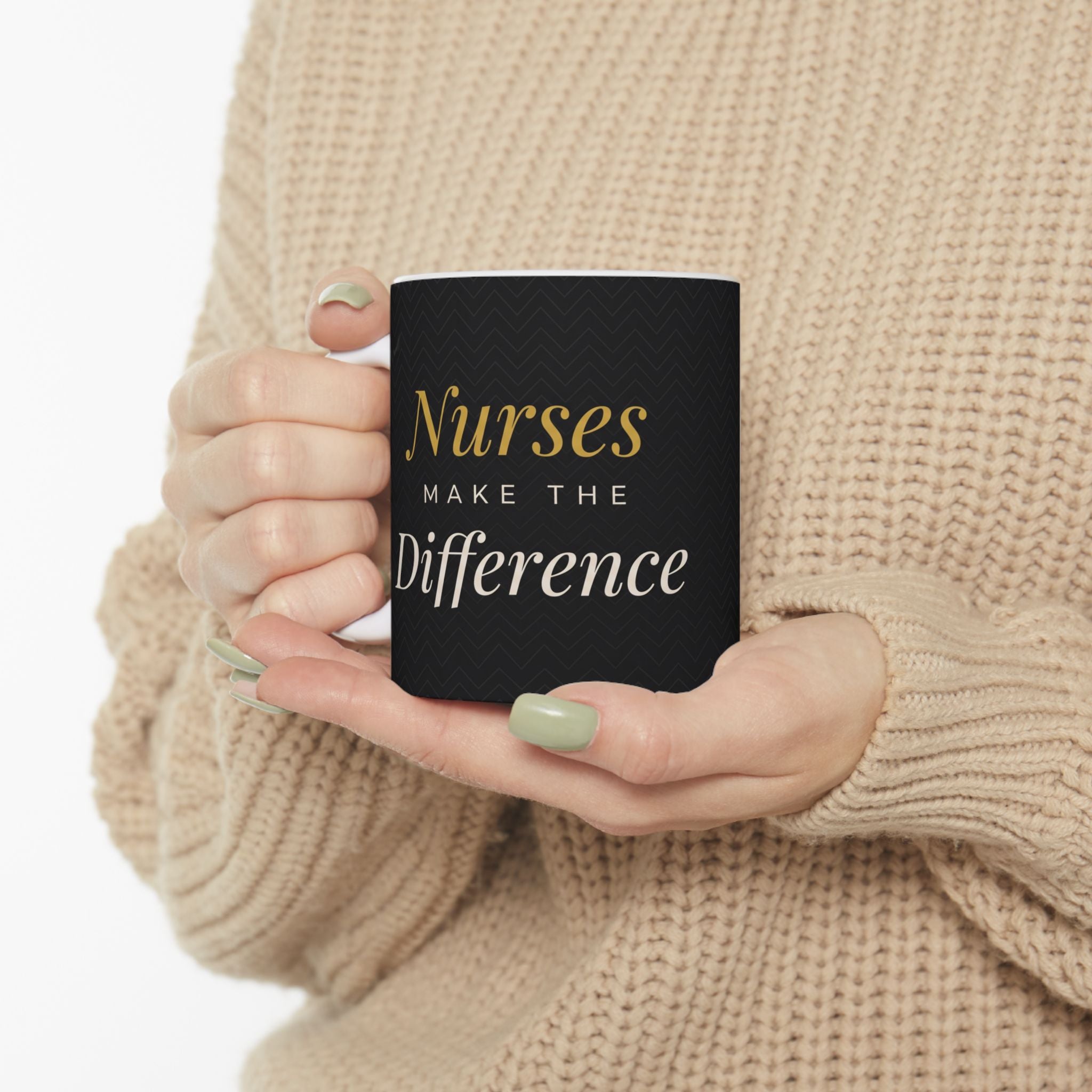 Nurse Mug – Nurses make the difference – Nurse Appreciation Gift – Coffee Mug for Nurses – RN Gift for Her