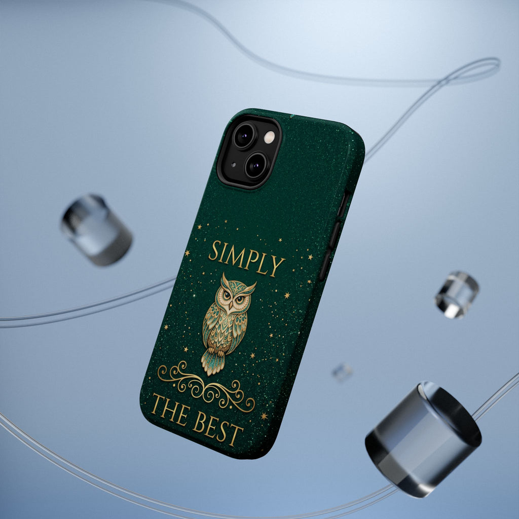Simply The Best Wise Owl Phone Case — Wireless Charging Cover