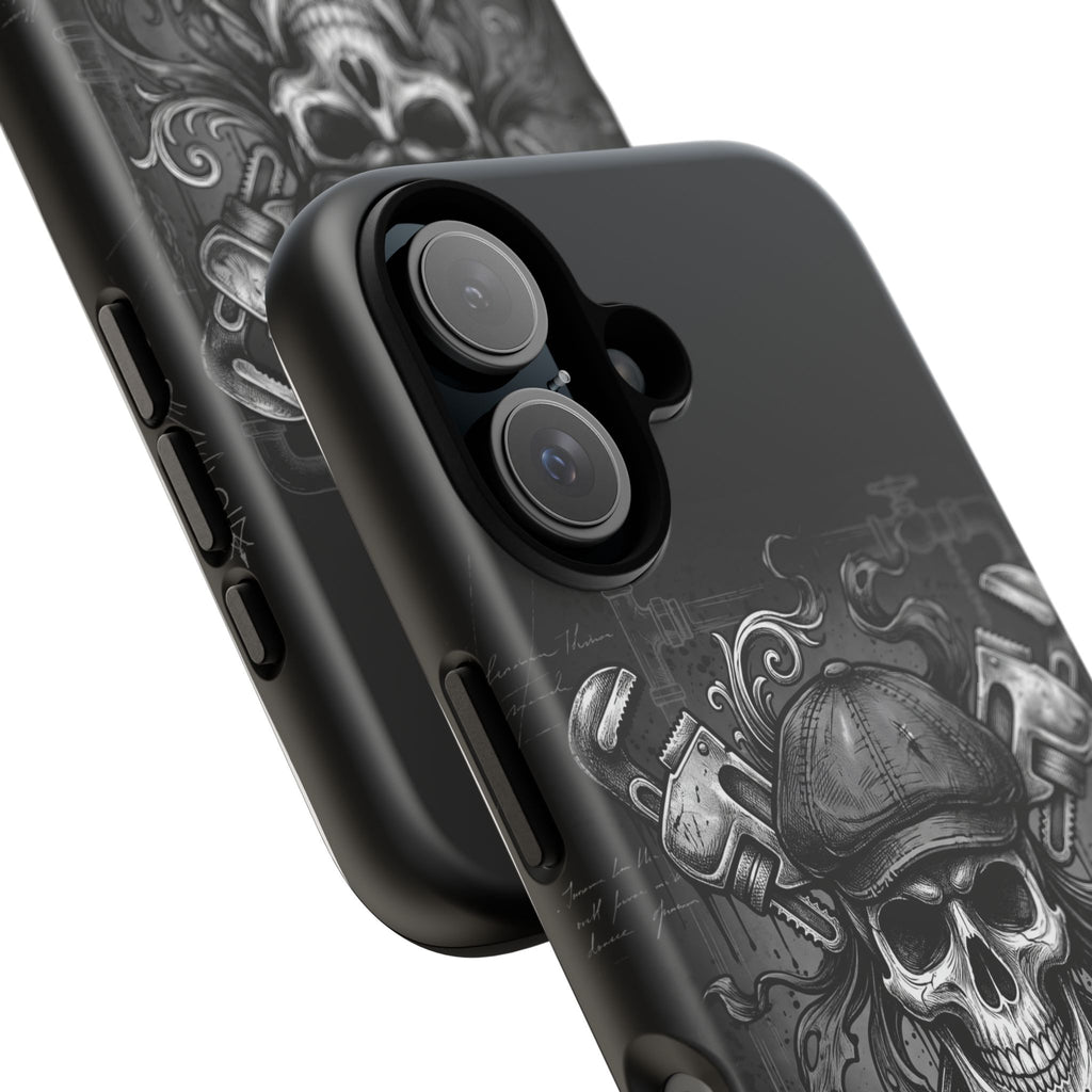 Gothic Skull Plumber Phone Case - Samsung & iPhone Series