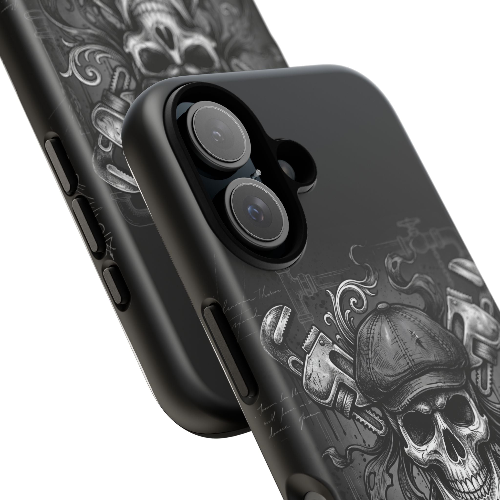Gothic Skull Plumber Phone Case - Samsung & iPhone Series