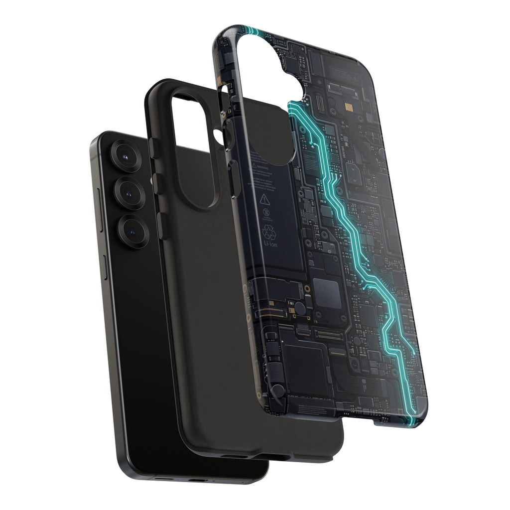 Electrician Cyan Circuit Phone Case - Samsung & iPhone Series