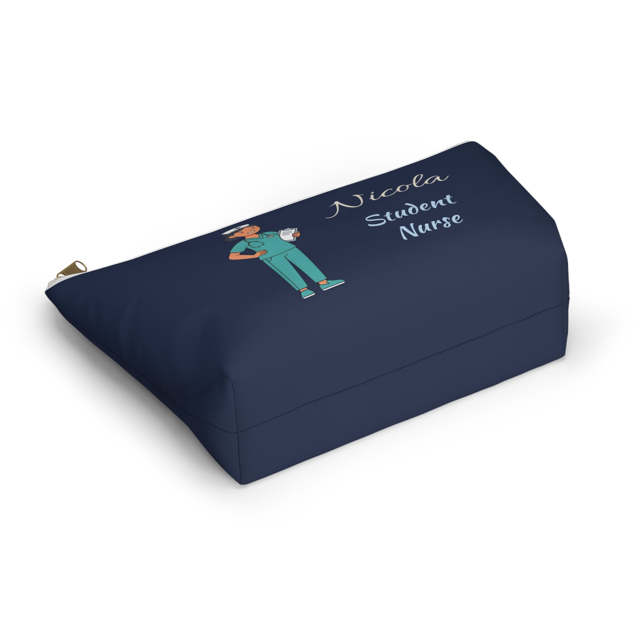 Personalized Student Nurse Pouch | Custom Name Cosmetic Bag