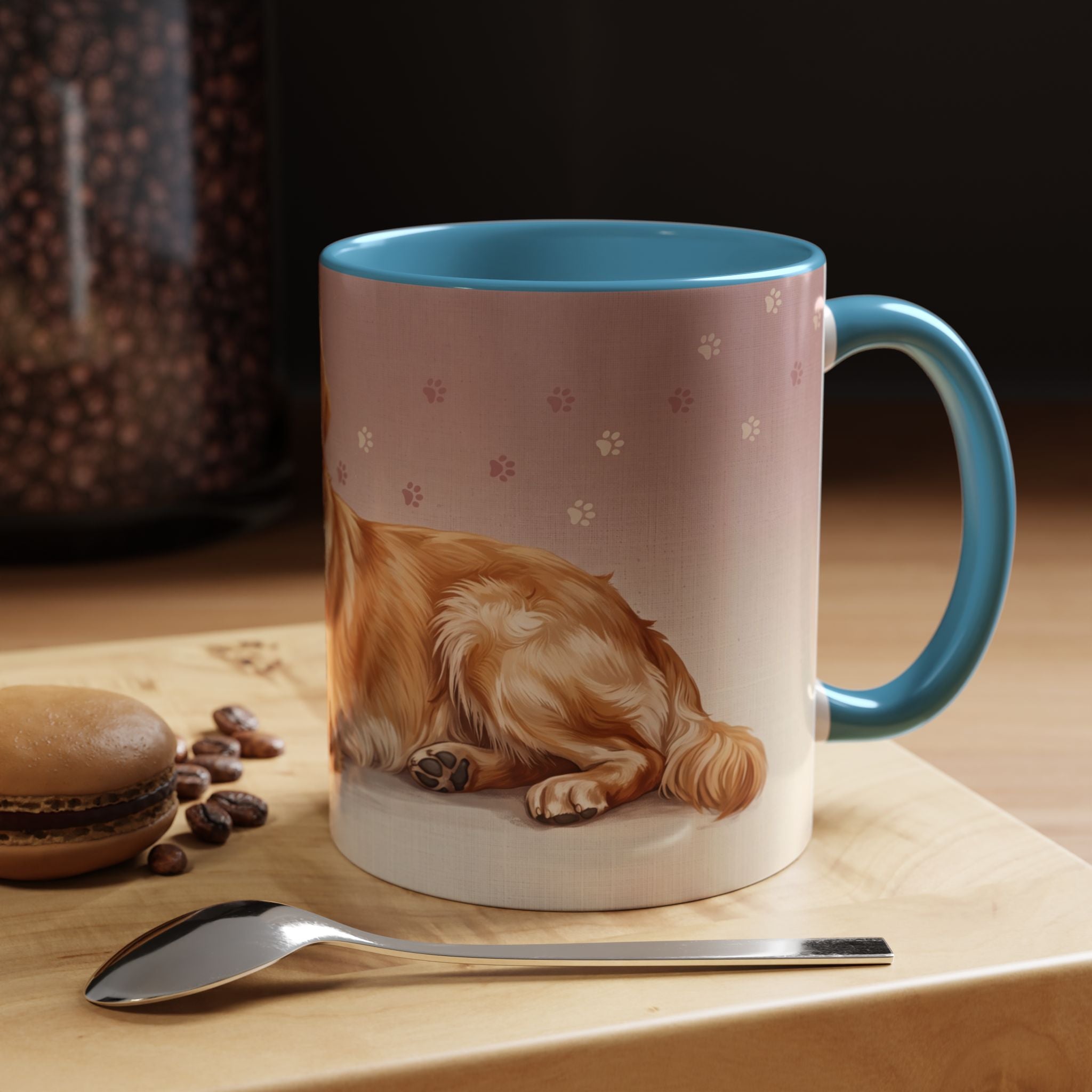 Golden Retriever Lying Down Mug | Golden Retriever Lover Gift | Cute Dog Coffee Mug
