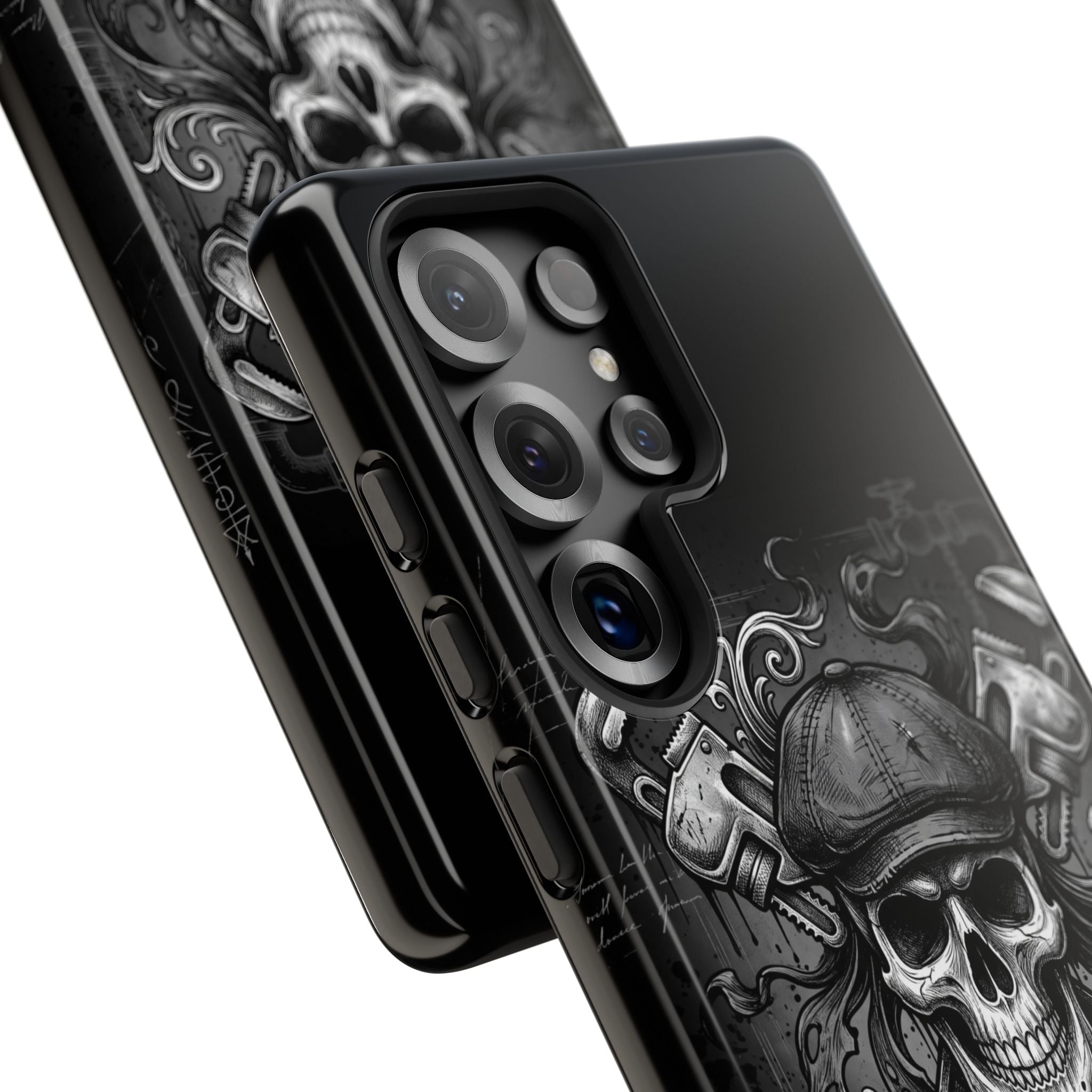 Gothic Skull Plumber Phone Case - Samsung & iPhone Series