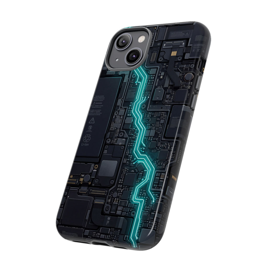 Electrician Cyan Circuit Phone Case - Samsung & iPhone Series