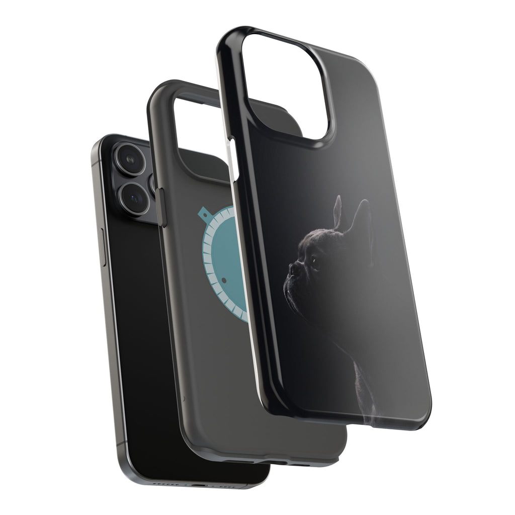 French Bulldog Phone Case — Impact-Resistant Wireless Charging Cover