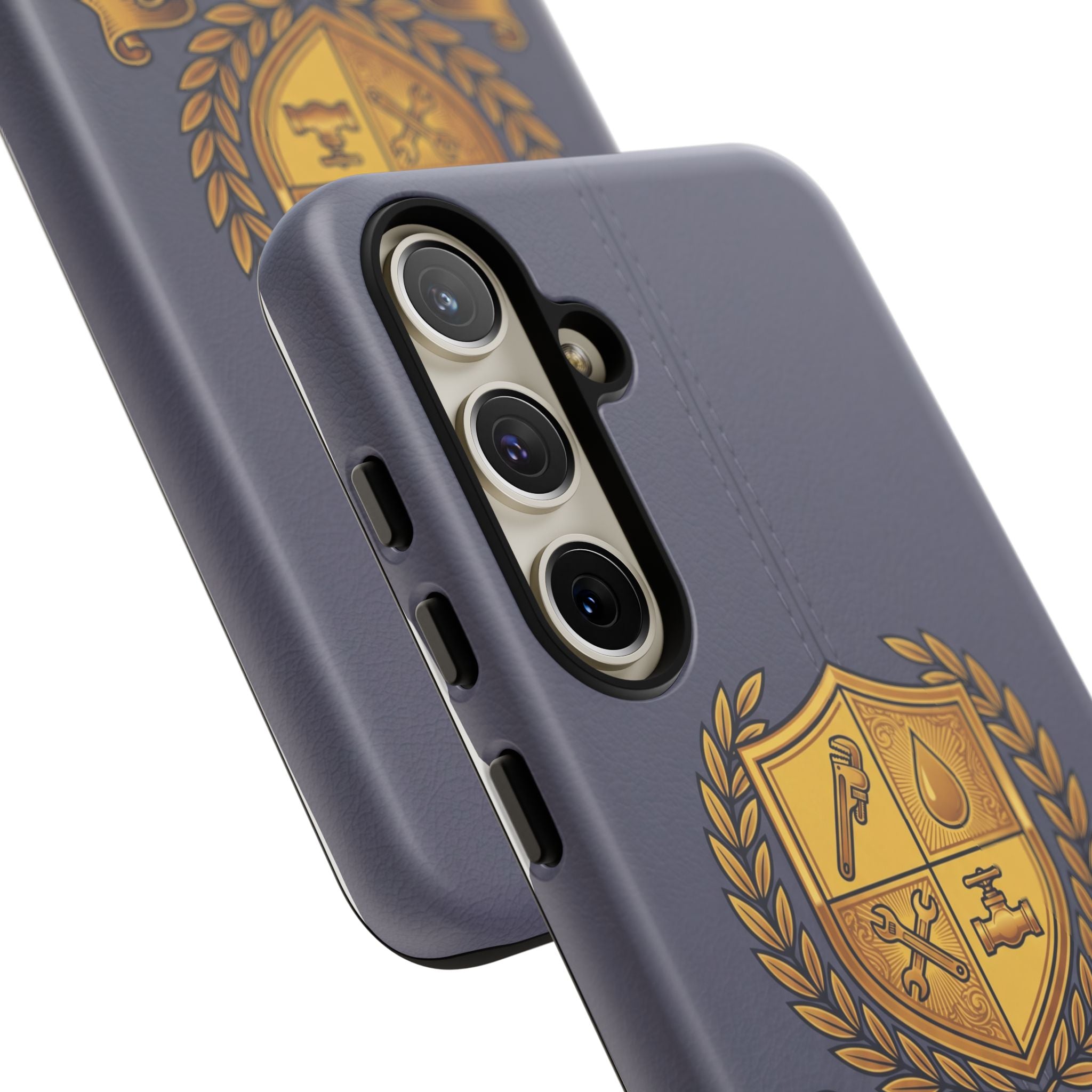 Master Plumber Slate Crest Phone Case - Samsung & iPhone Series