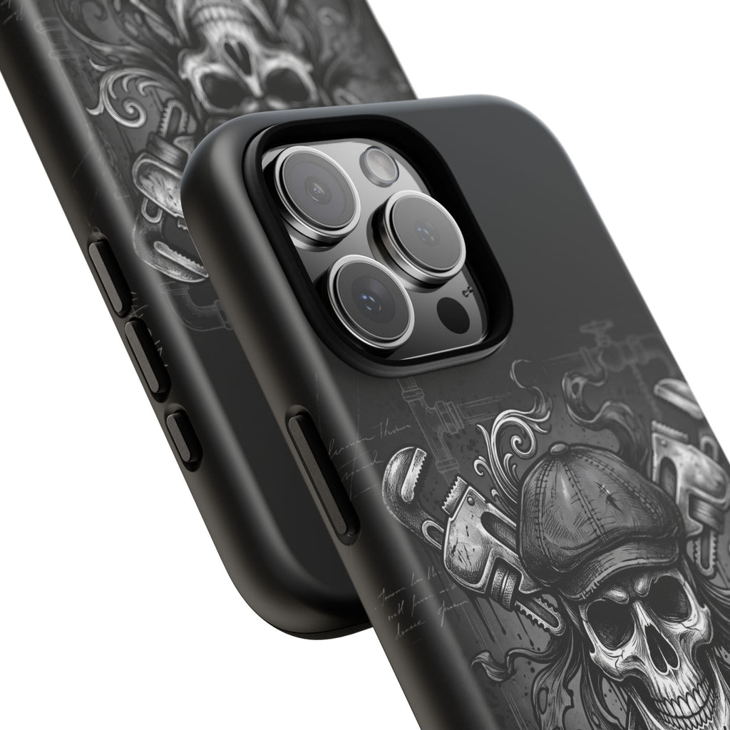 Gothic Skull Plumber Phone Case - Samsung & iPhone Series