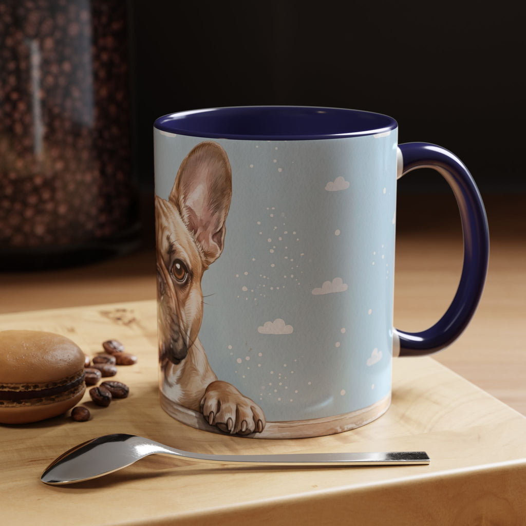 Cute Frenchie Mug | French Bulldog Lover Gift | Dog Coffee Mug