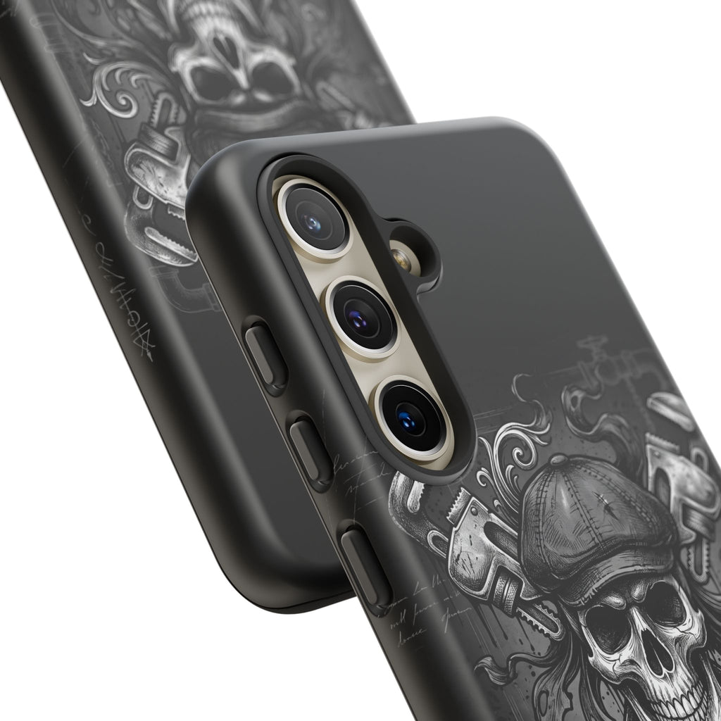 Gothic Skull Plumber Phone Case - Samsung & iPhone Series