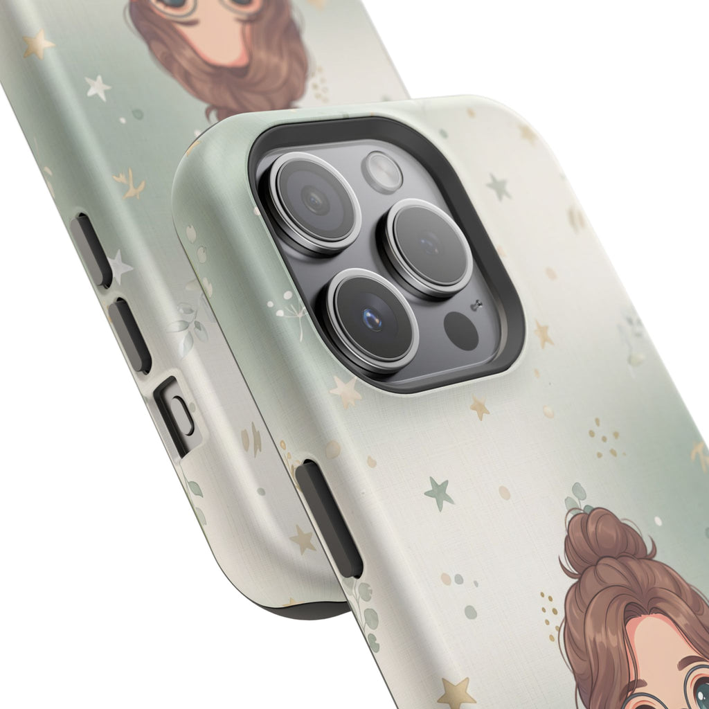 Personalized Starry Nurse Phone Case — Wireless Charging Cover