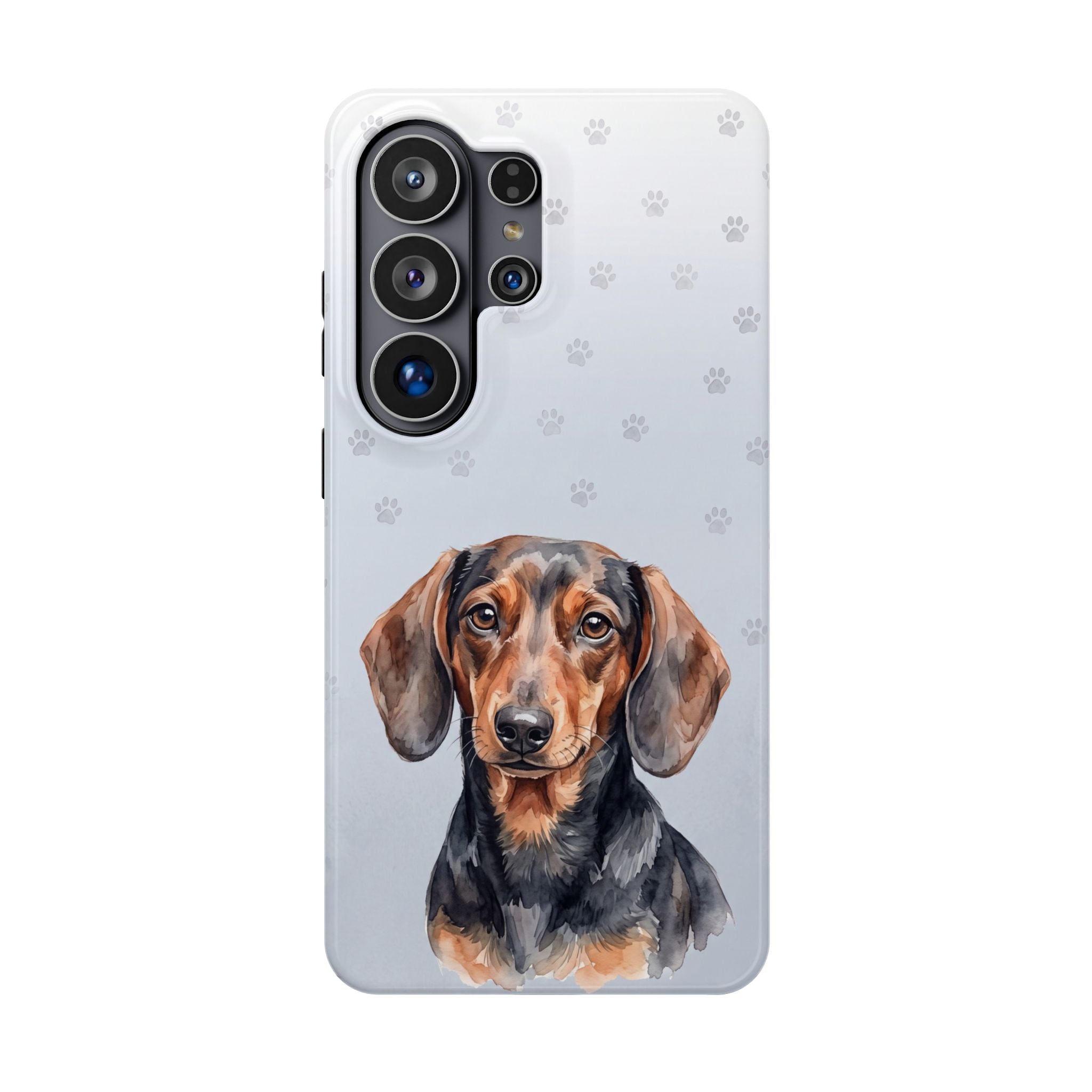 Dachshund Phone Case — Impact-Resistant Wireless Charging Cover