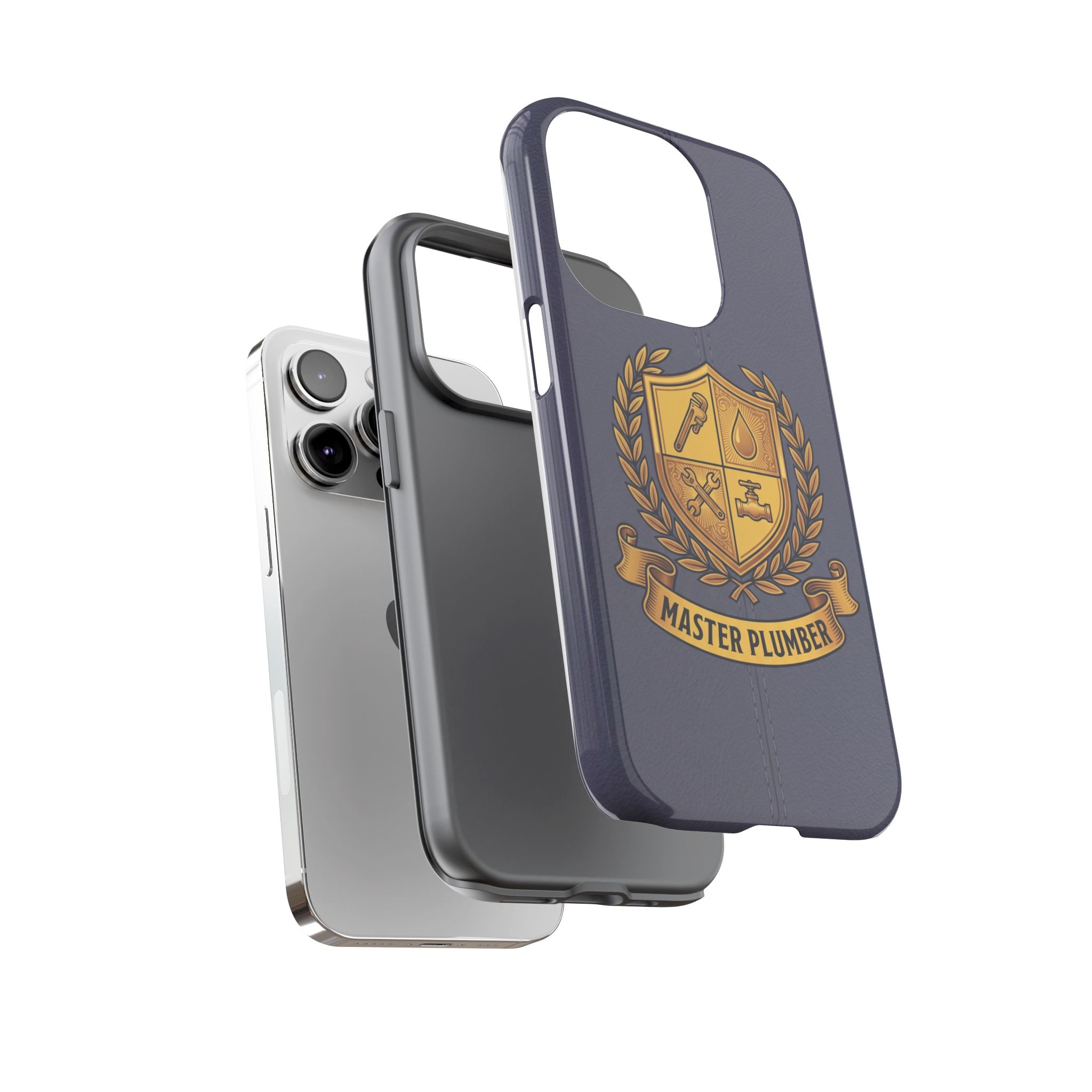 Master Plumber Slate Crest Phone Case - Samsung & iPhone Series