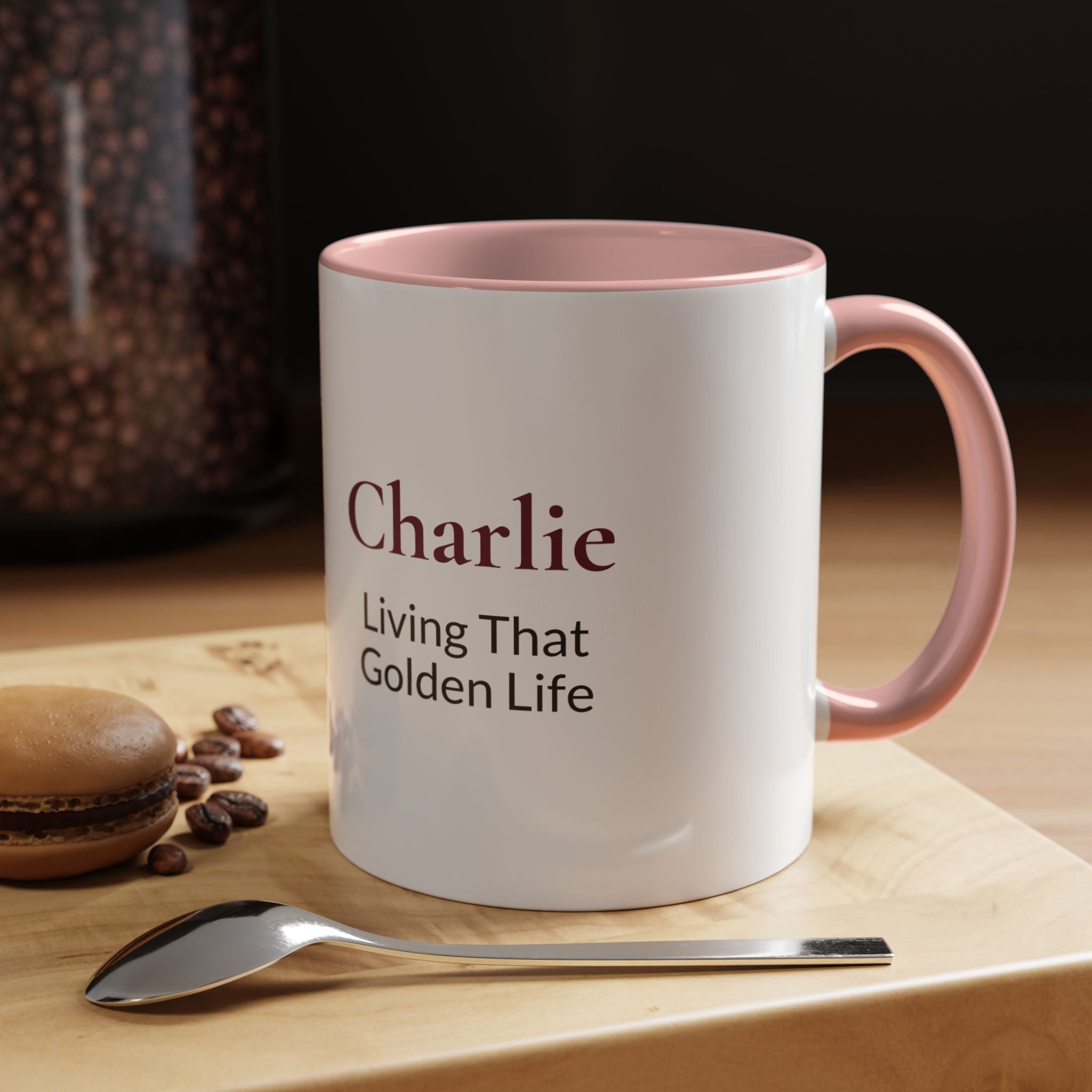 Personalized Golden Retriever Mug | Custom Name & Message Dog Lover Coffee Mug
