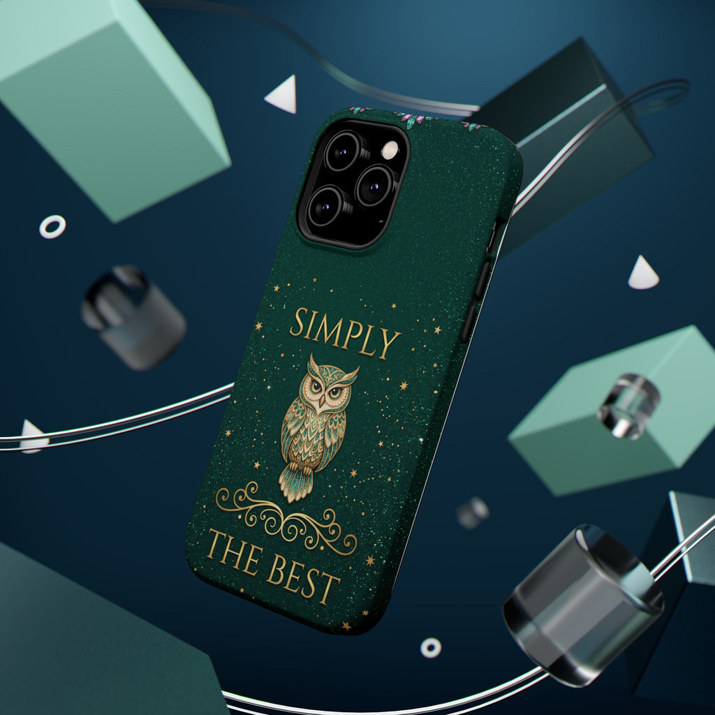 Simply The Best Wise Owl Phone Case — Wireless Charging Cover
