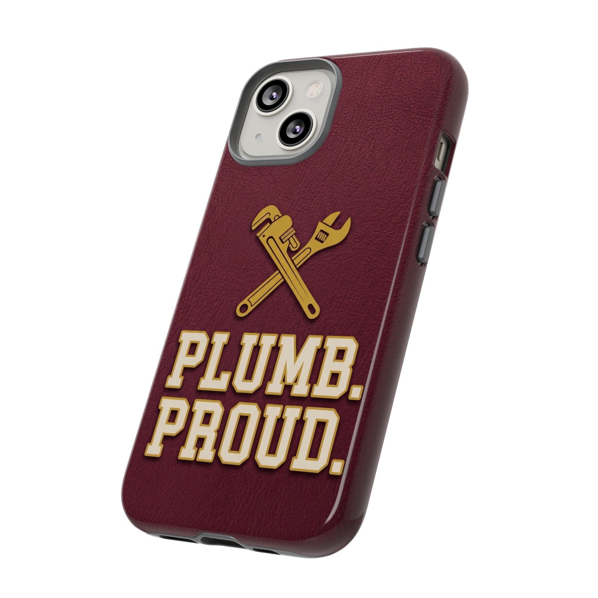 Plumb. Proud. Varsity Print Phone Case - Samsung & iPhone Series