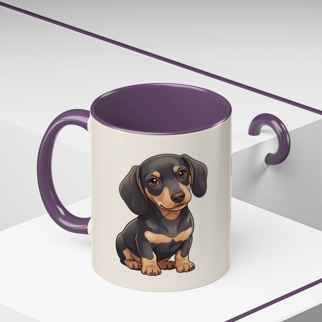 Personalized Dachshund Mug | Custom Name Coffee Mug | Sausage Dog Gift | Wiener Dog Lover