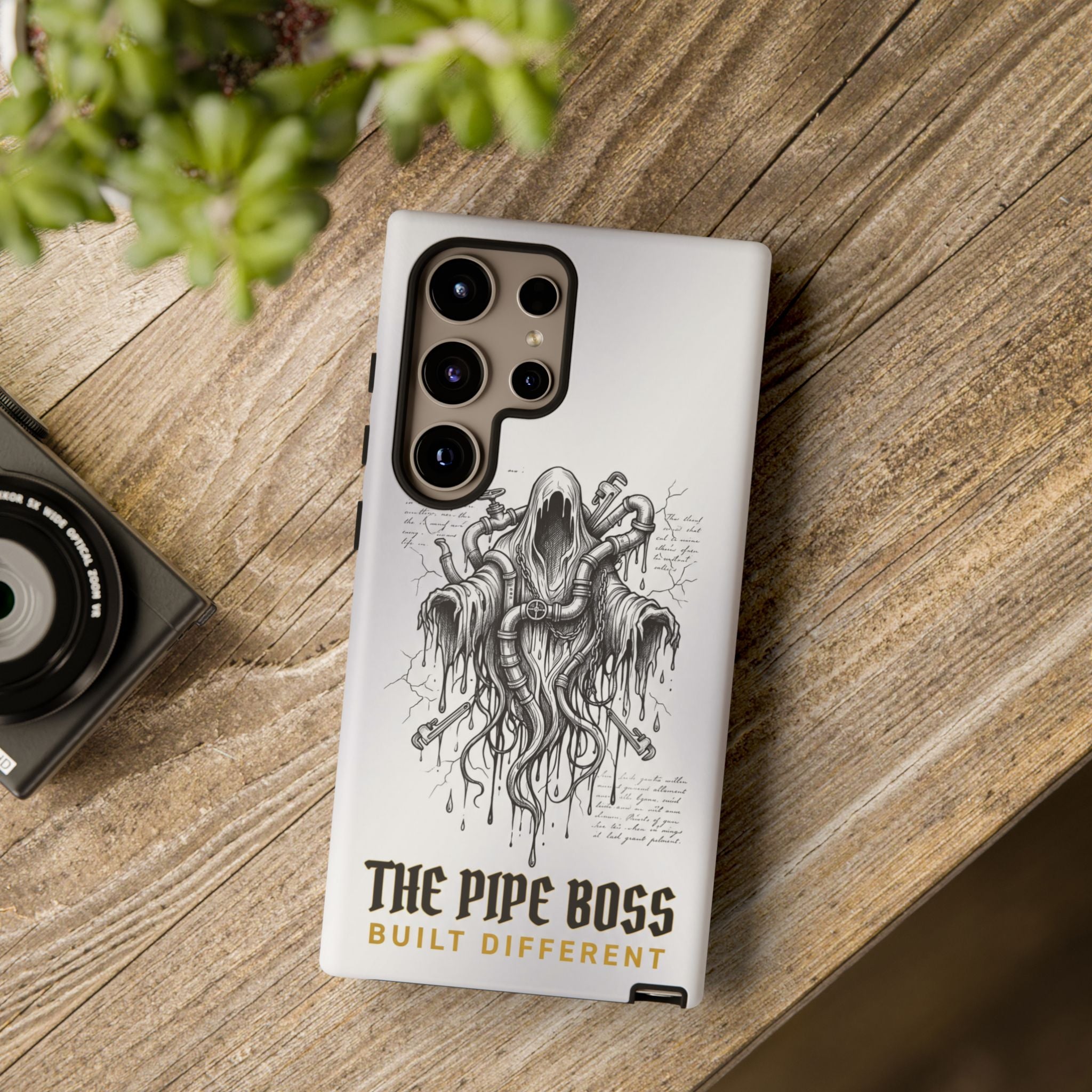 The Pipe Boss Gothic Plumber Phone Case - Samsung & iPhone Series
