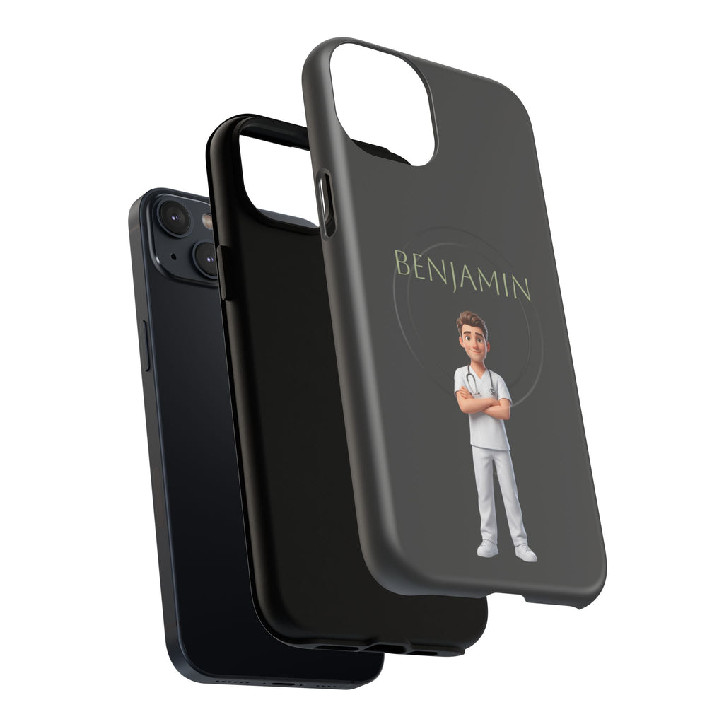 Personalized Nurse Phone Case | MagSafe Compatible, Custom Name iPhone Case