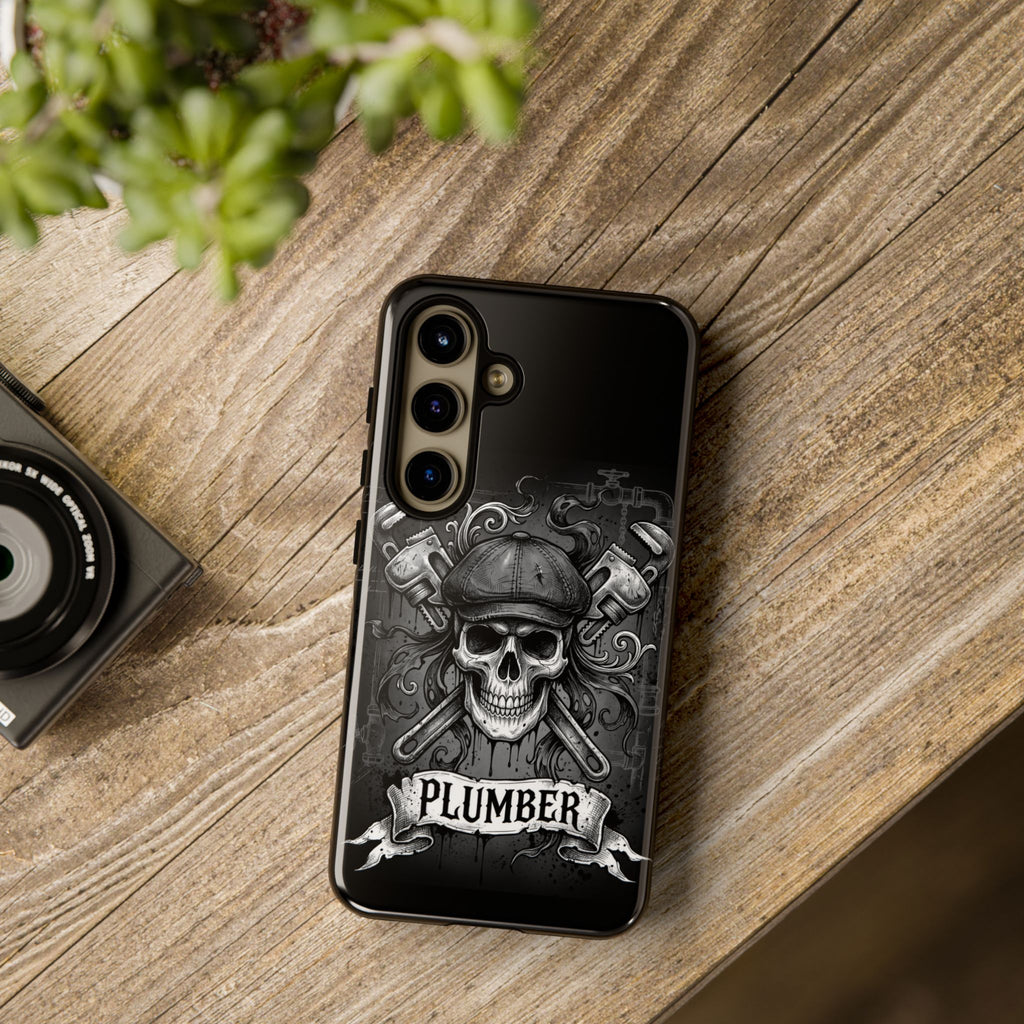 Gothic Skull Plumber Phone Case - Samsung & iPhone Series