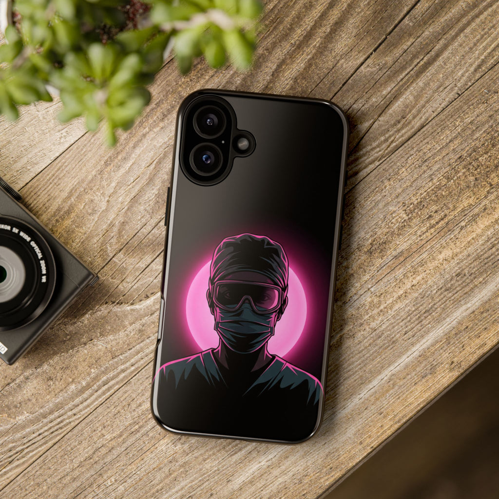 Nurse Neon Silhouette Phone Case - Samsung & iPhone Series