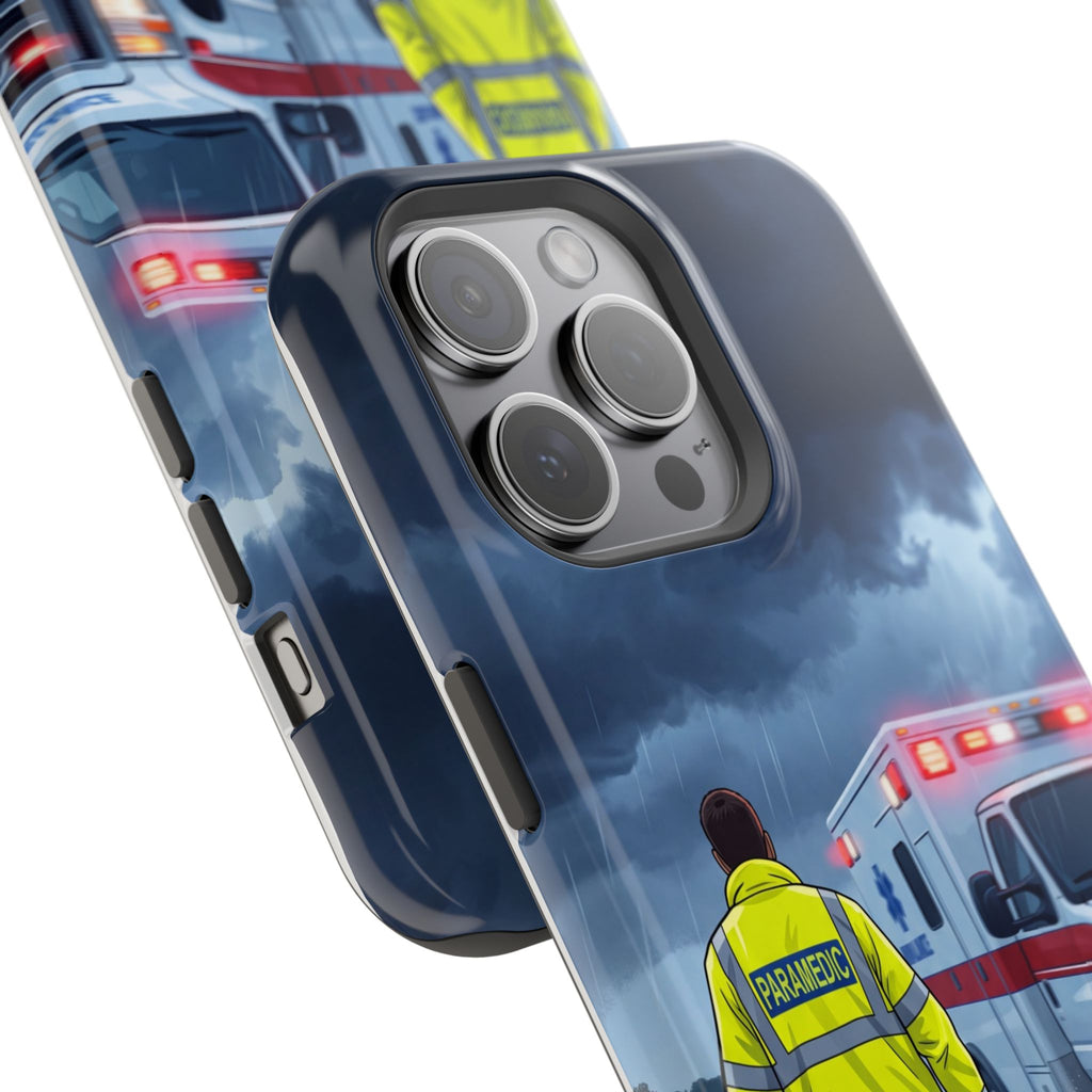 Personalized EMS Storm Phone Case — Wireless Charging Cover