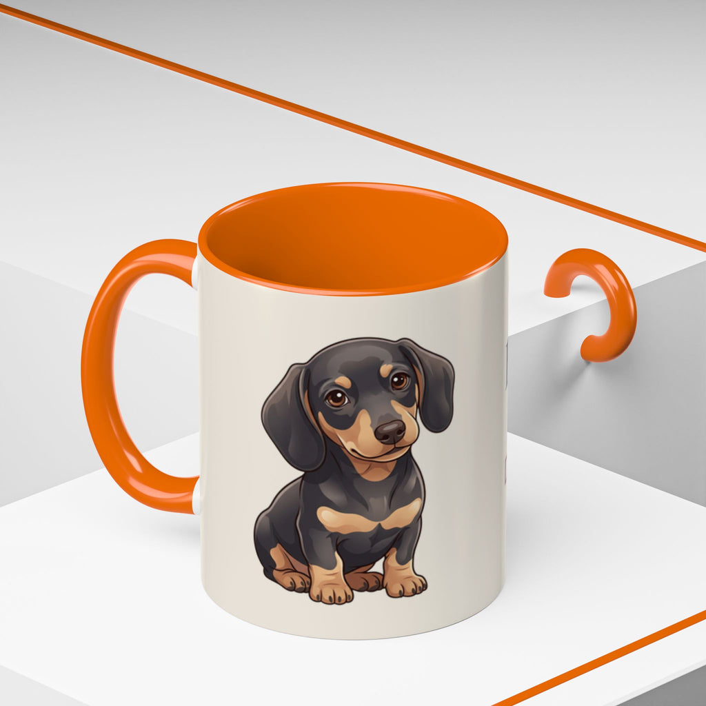 Personalized Dachshund Mug | Custom Name Coffee Mug | Sausage Dog Gift | Wiener Dog Lover