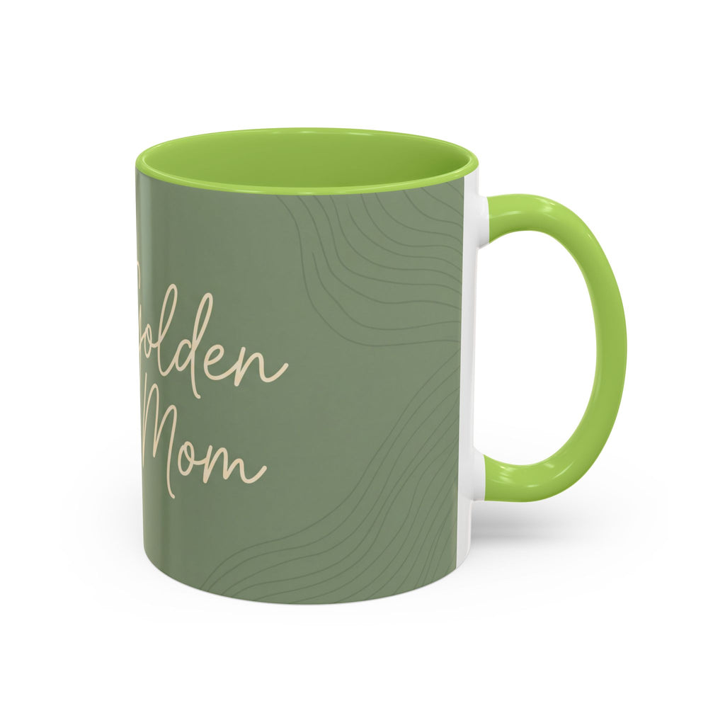 Golden Mom Mug | Golden Retriever Lover Gift | Cute Dog Mom Coffee Mug