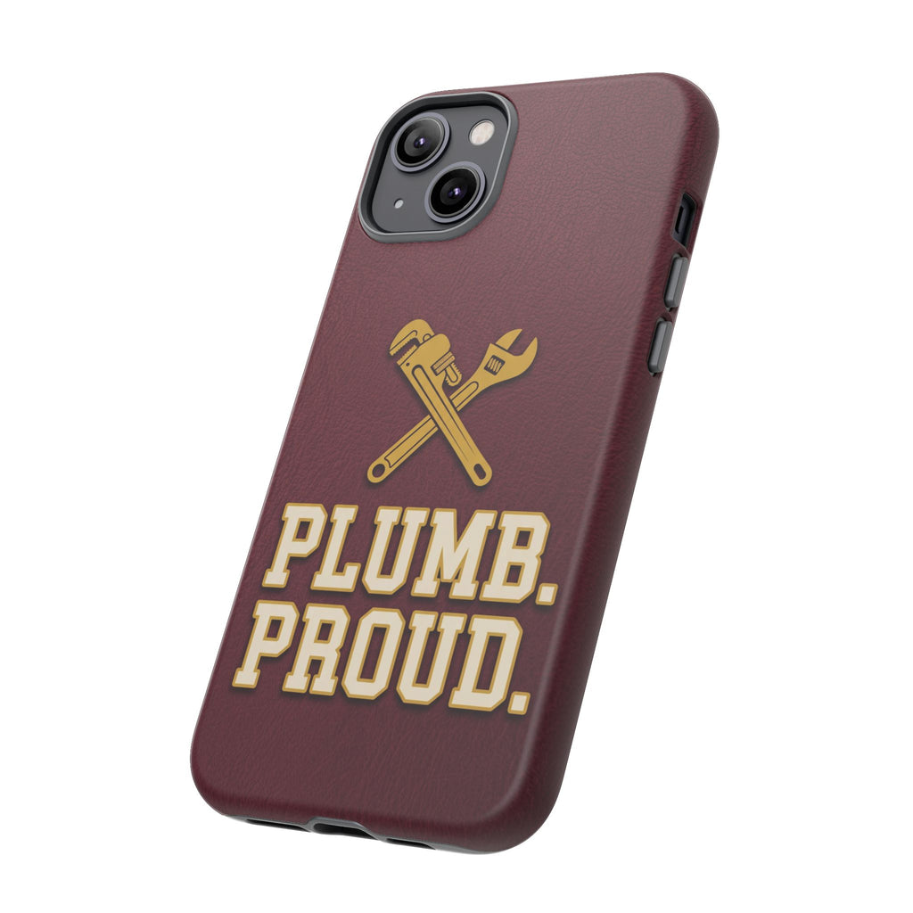 Plumb. Proud. Varsity Print Phone Case - Samsung & iPhone Series