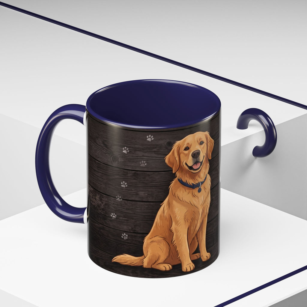 Proud Golden Dad Mug | Golden Retriever Lover Gift | Dog Dad Coffee Mug