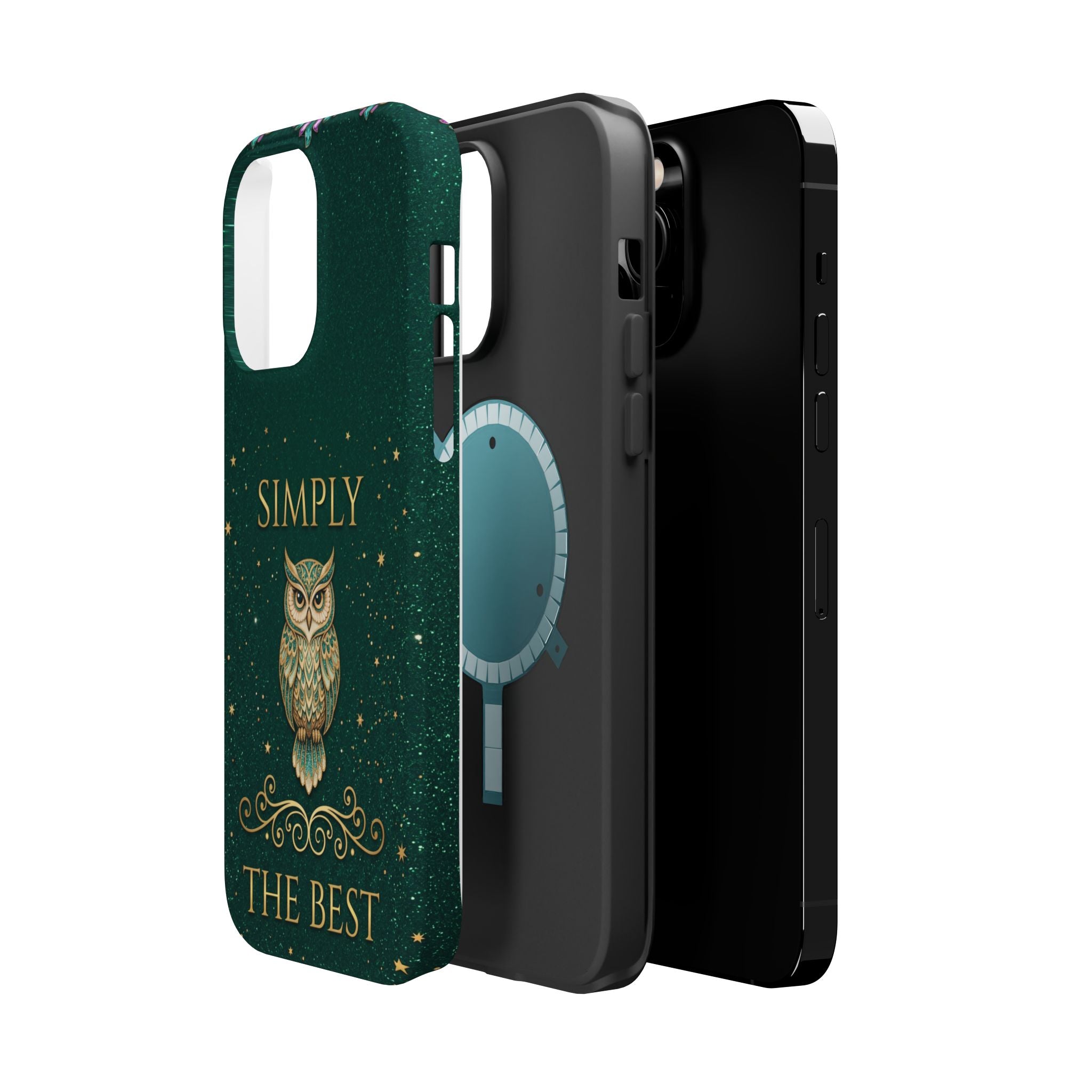 Simply The Best Wise Owl Phone Case — Wireless Charging Cover