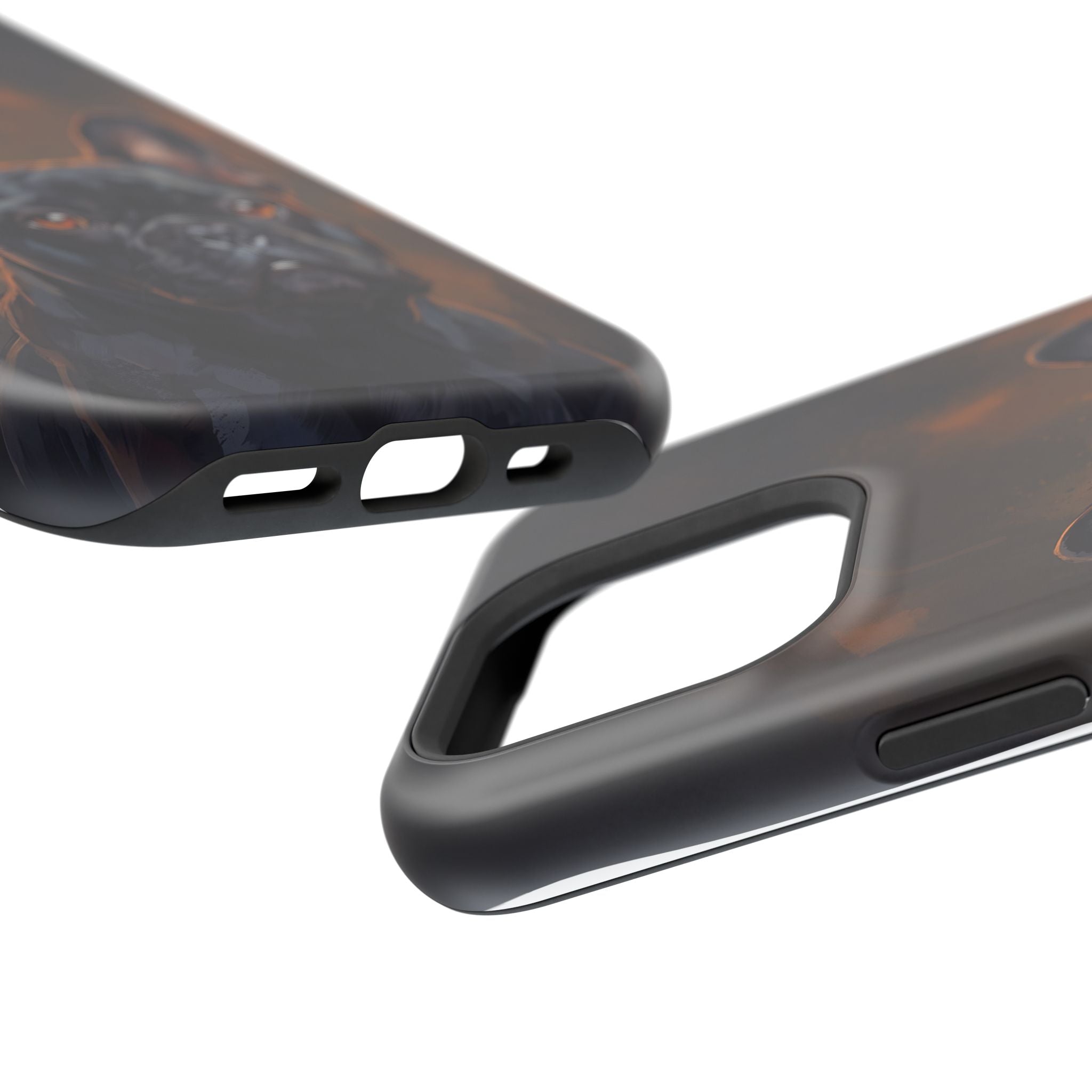 French Bulldog Portrait Phone Case — Impact-Resistant Wireless Charging Cover